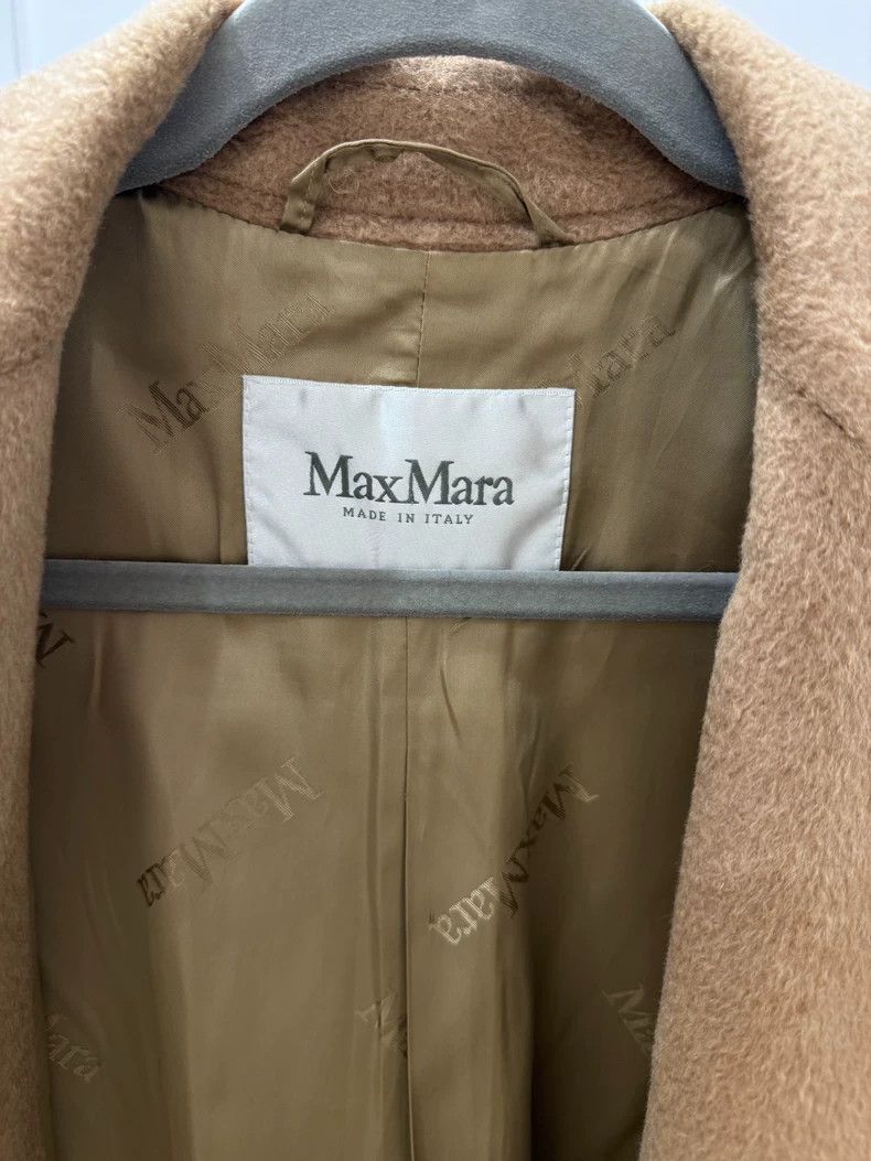 Max Mara Max Mara 100% Camel Hair Water Ripple Size S / US 4 / IT 40 - 5 Thumbnail