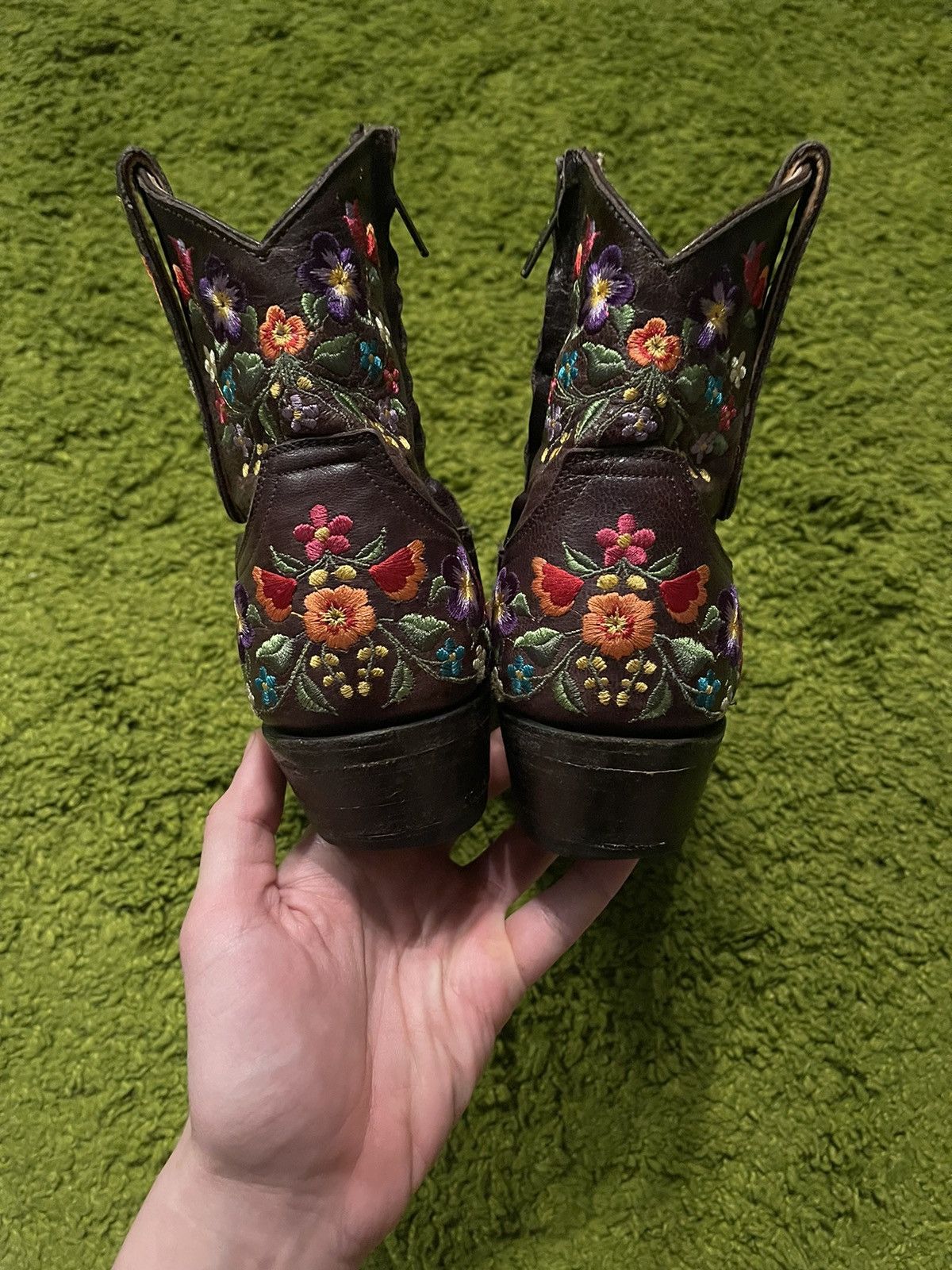 Cowboy Equipment × Old Gringo × Vintage Old Gringo Mexicana western cowboy embroidered flowers boots Size US 8.5 / IT 38.5 - 5 Thumbnail