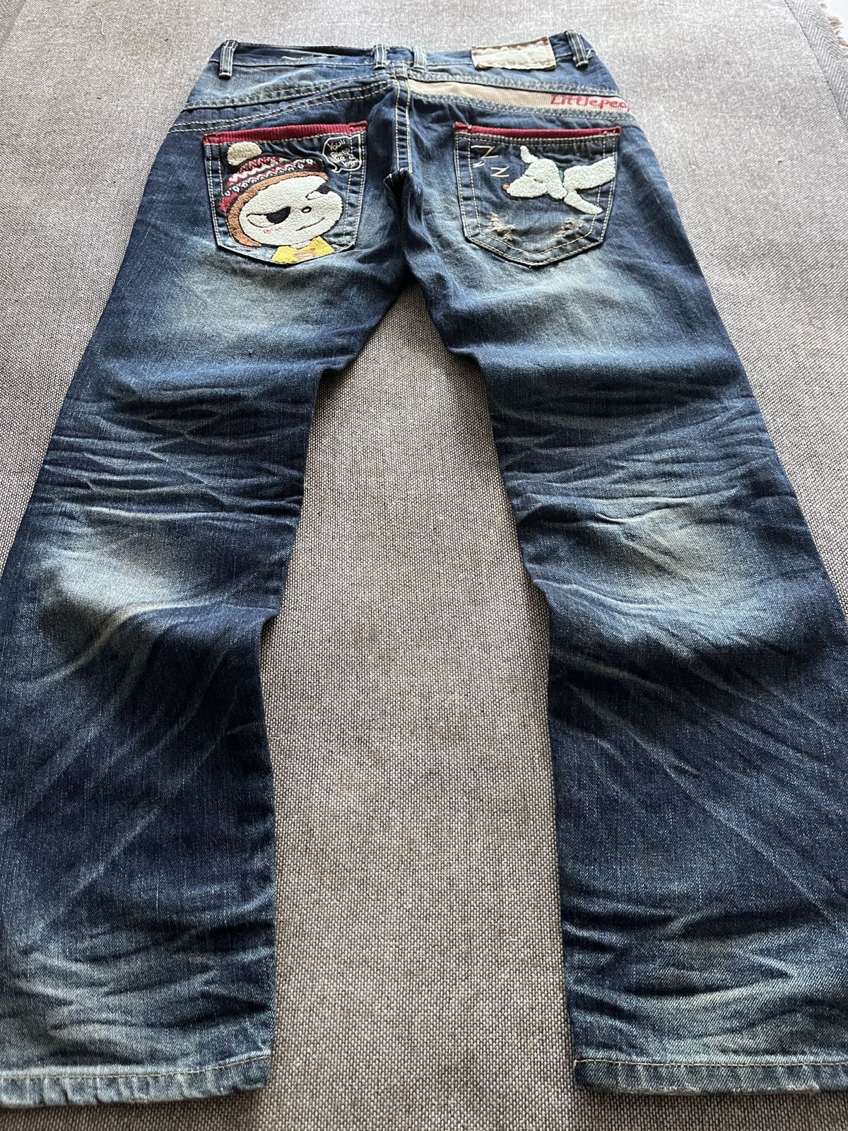 Japanese Brand yoshitomo Nara Lolita Faded Jeans Size US 31 - 2 Thumbnail