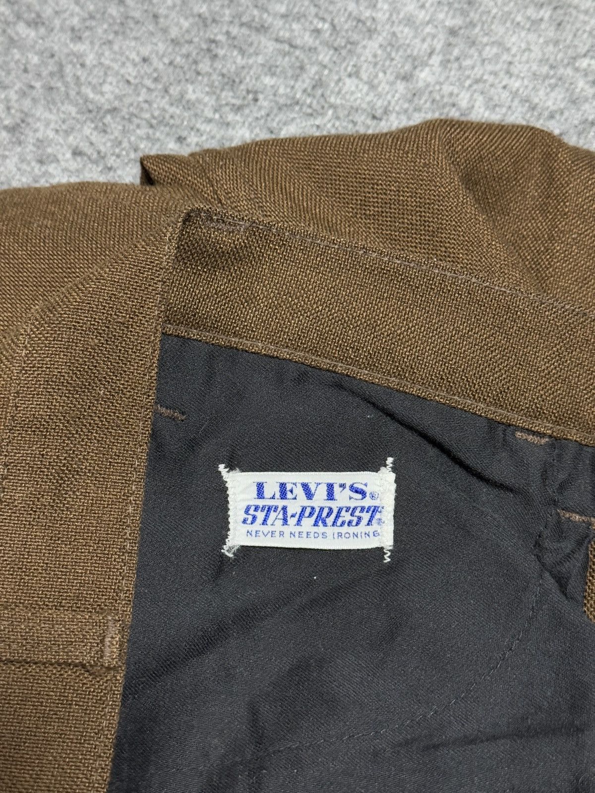 Vintage Levi’s 545 Sta-Prest Vintage 80s Flared Bootcut 32x31 Size US 32 / EU 48 - 2 Thumbnail