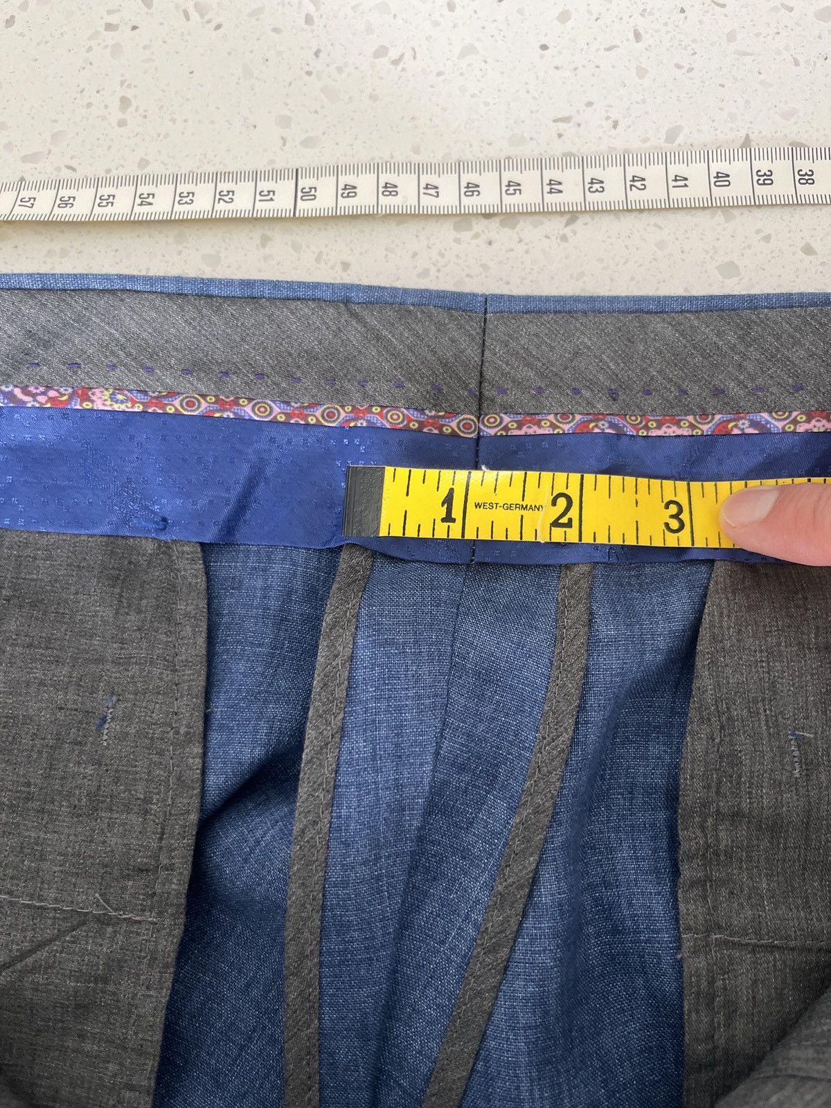 Robert Graham Linen trousers Size 34R - 5 Thumbnail