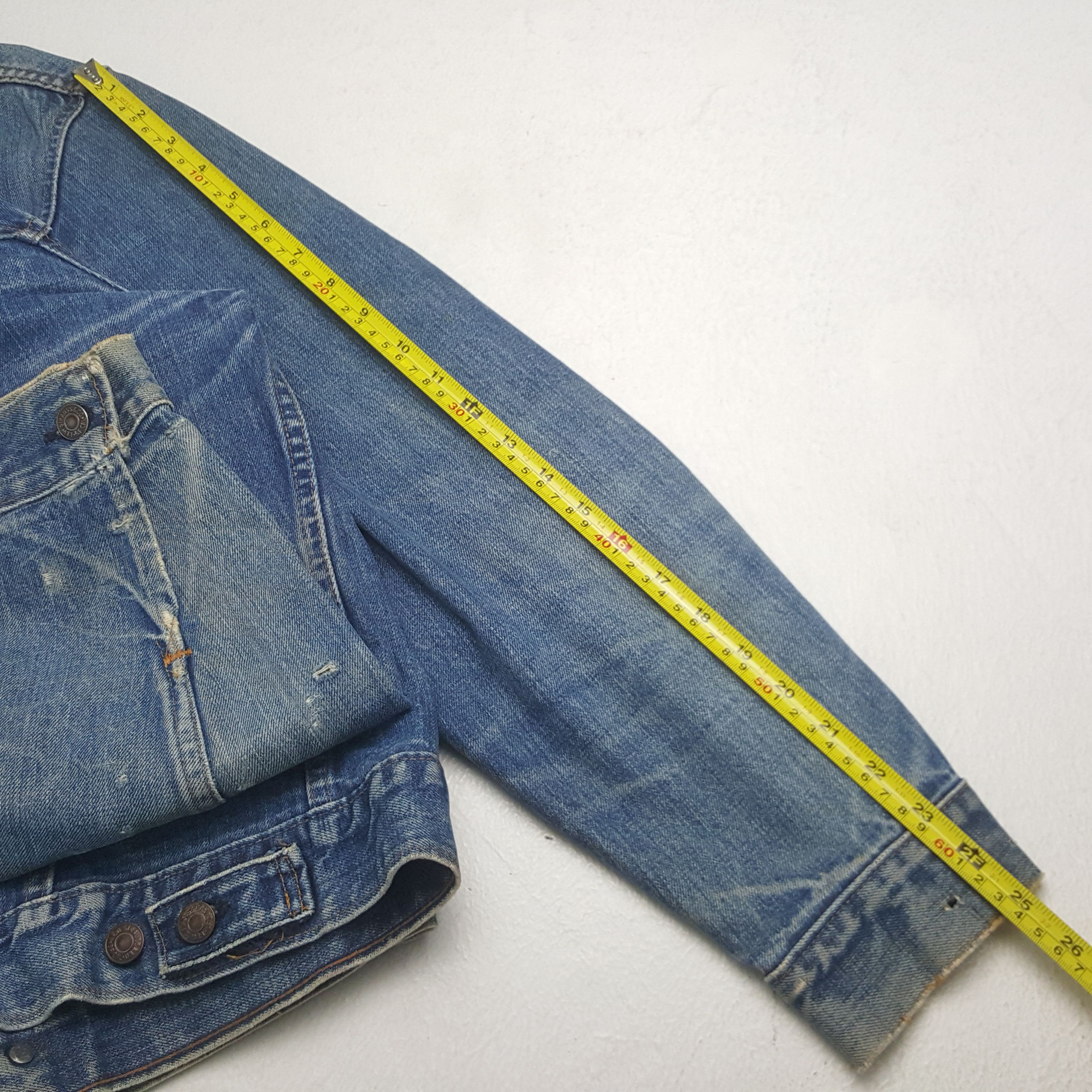 Levi's Vintage Levi's American Bikers Denim Jacket RR7 Size US M / EU 48-50 / 2 - 6 Thumbnail