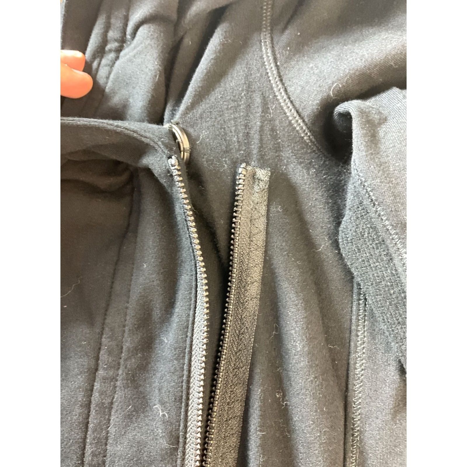 Lululemon Lululemon Method Wrap Jacket BLACK ZIP Size 6 Fall Cowl neck asymmetrical Fall Size M / US 6-8 / IT 42-44 - 5 Thumbnail