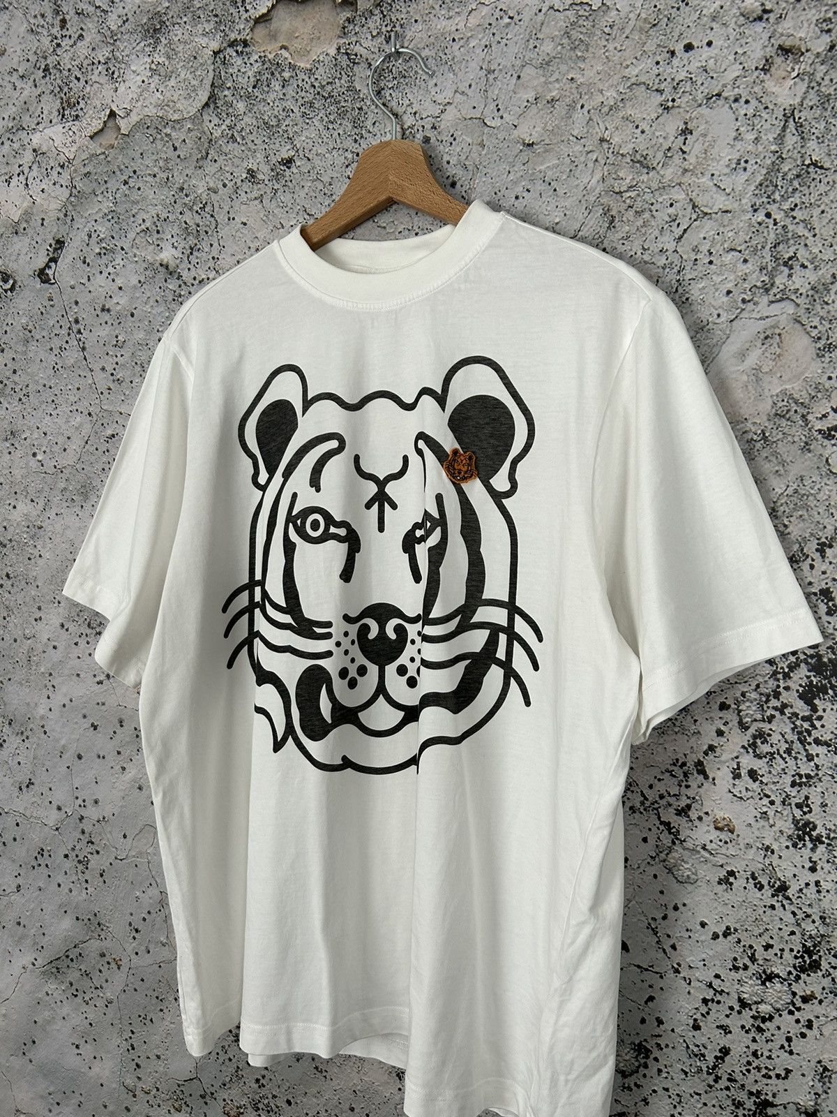 Kenzo Vintage Kenzo Tiger Shirt Logo Designer Rare Luxury Hype Size US S / EU 44-46 / 1 - 2 Thumbnail