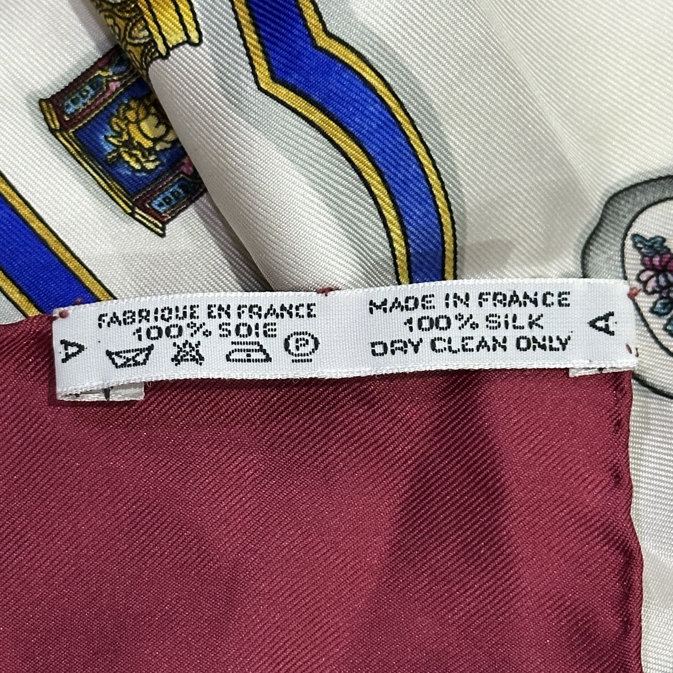 Hermes Grailed🔥 Two Hermes 100% Silk Scarf Size ONE SIZE - 15 Thumbnail