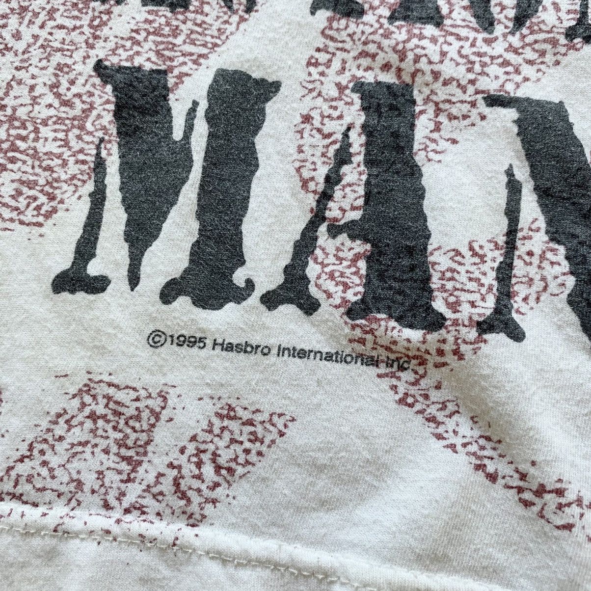 Vintage 1995 Army Man Toy Big Logo Hasbro International Inc T-Shirt Size US XXS / EU 40 - 3 Thumbnail