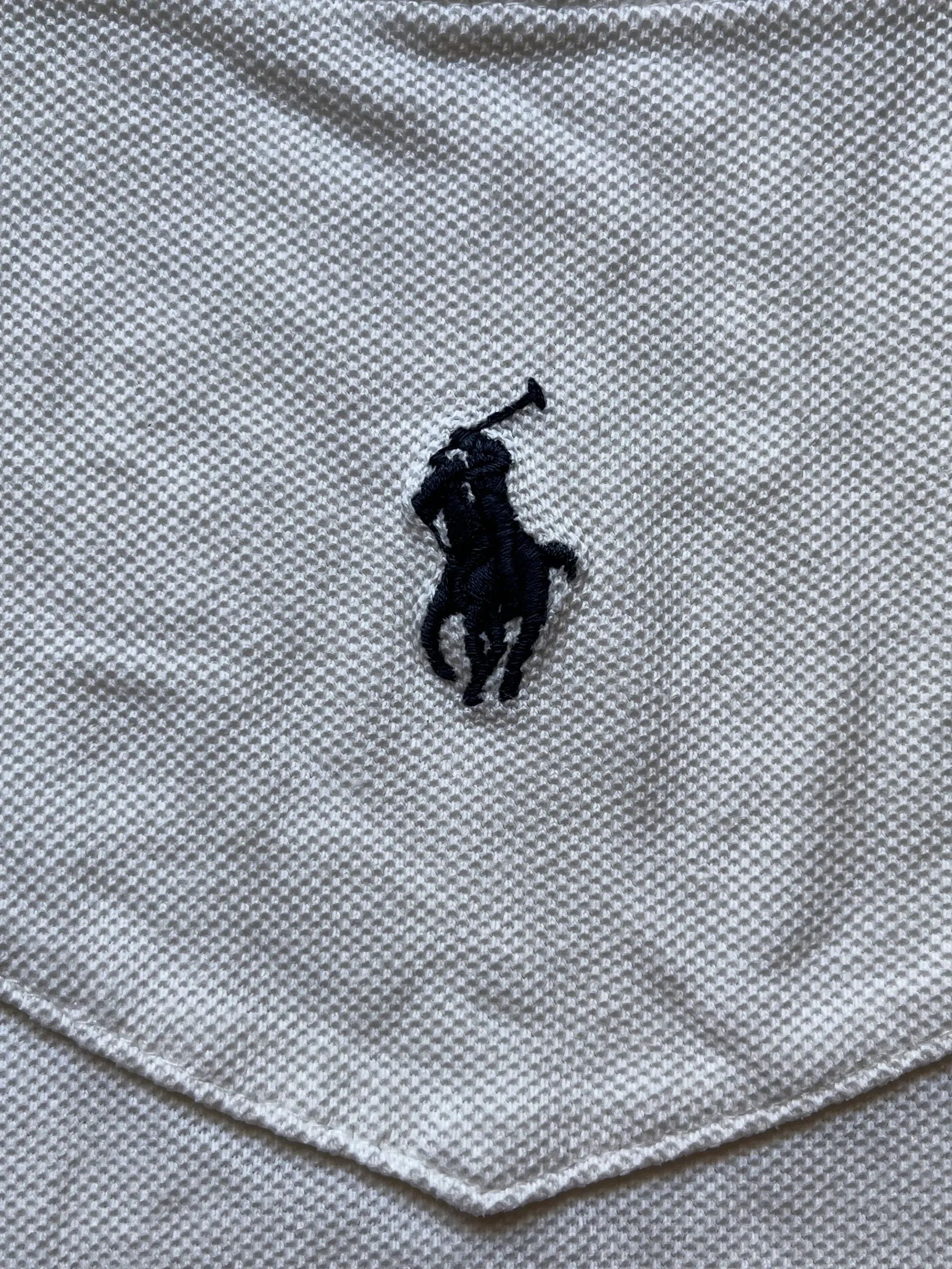 Polo Ralph Lauren Polo Ralph Lauren Small Pony Polo Pocket Shirt White Sz L Size US L / EU 52-54 / 3 - 4 Thumbnail