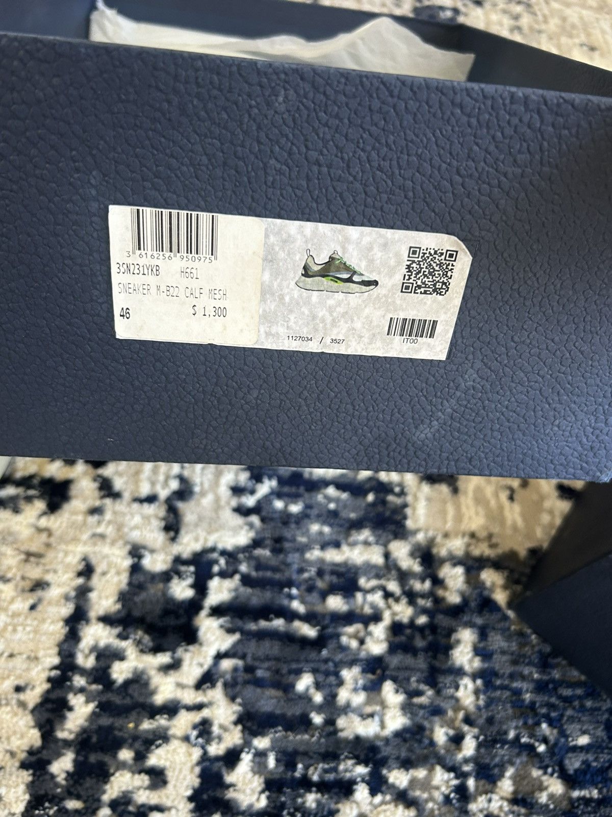 Dior Dior B22 Khaki Pistachio Size US 13 / EU 46 - 11 Thumbnail