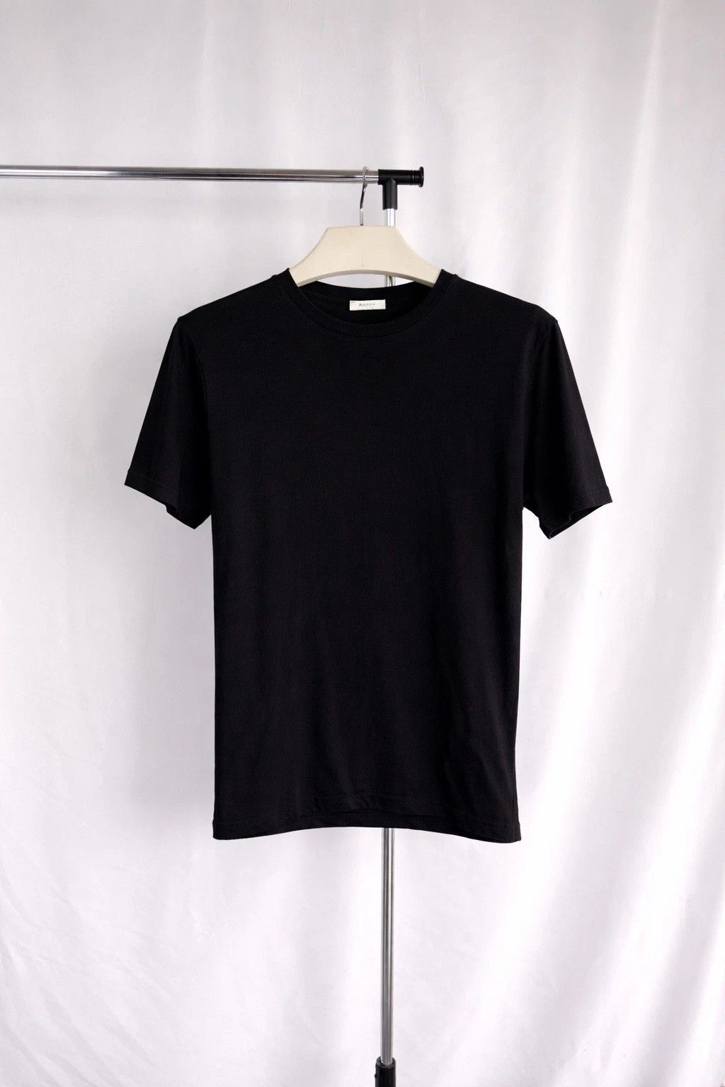 Reiss Reiss Basic Black Crew Neck T-Shirt for Men – Casual Minimal Size US M / EU 48-50 / 2 - 1 Thumbnail