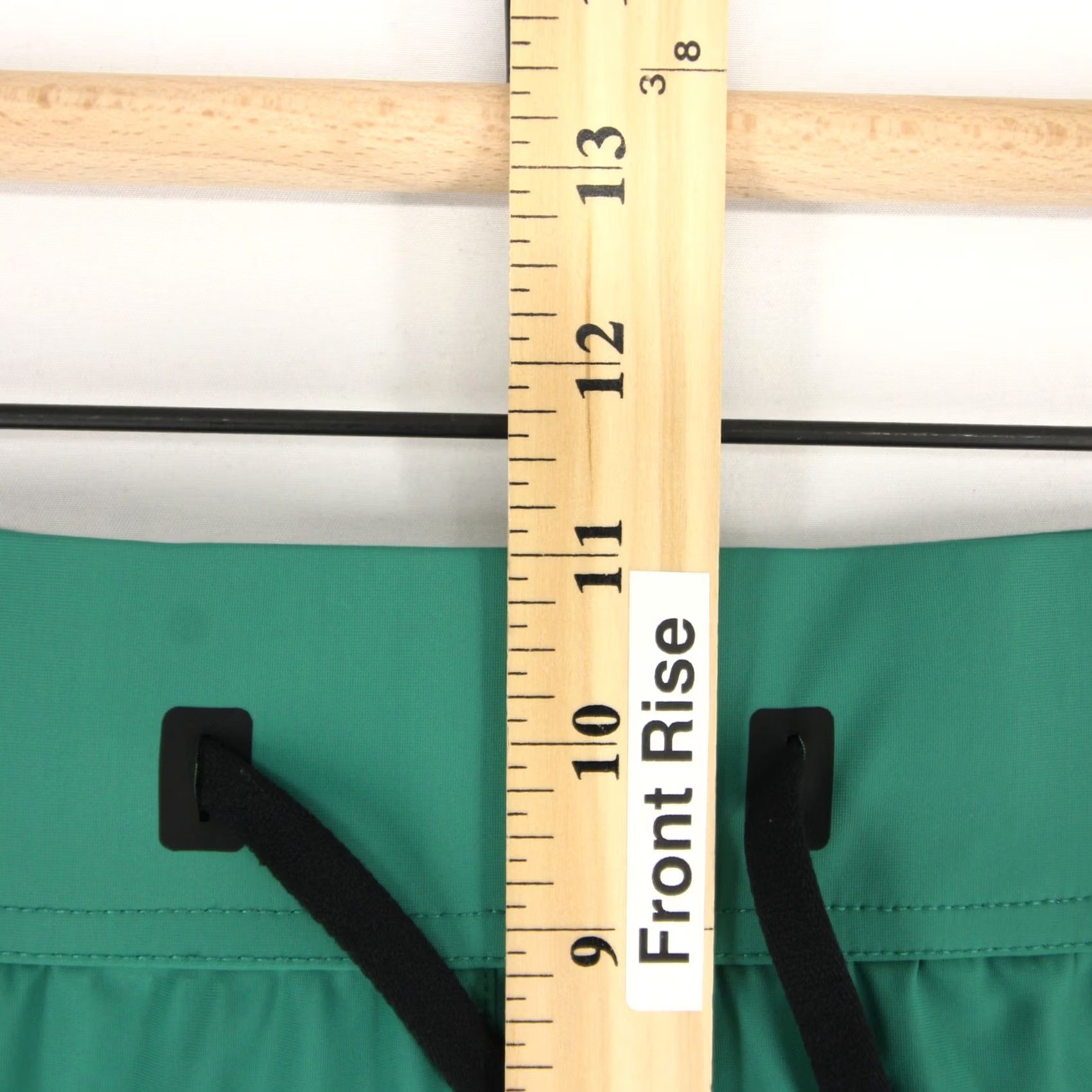 Vintage Honu Shorts Green Athletic Running Drawstring Stretch Linerless Sport Size US 29 - 4 Thumbnail