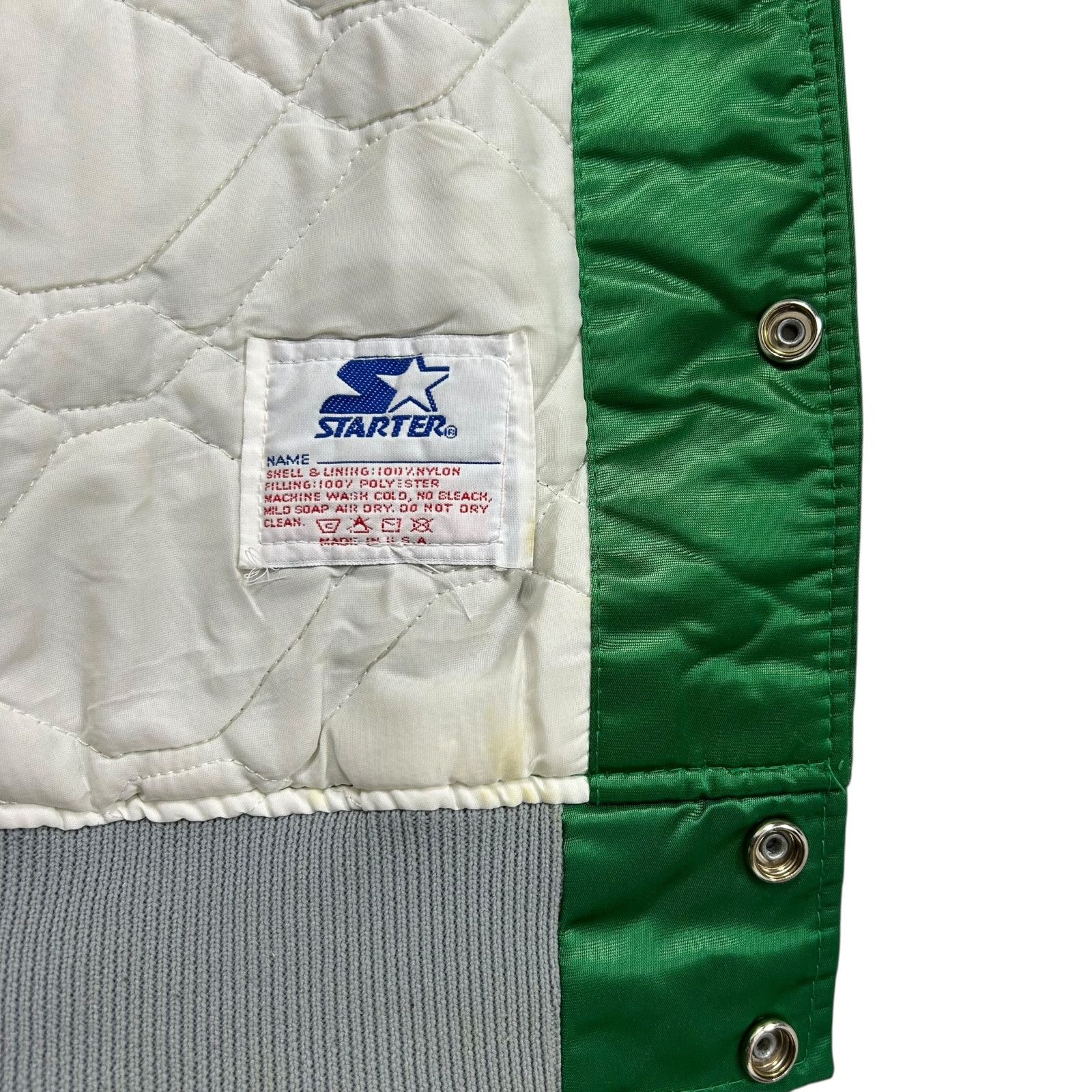 NFL VTG 90s PHILADELPHIA EAGLES STARTER SATIN JACKET BOMBER Size US L / EU 52-54 / 3 - 5 Thumbnail