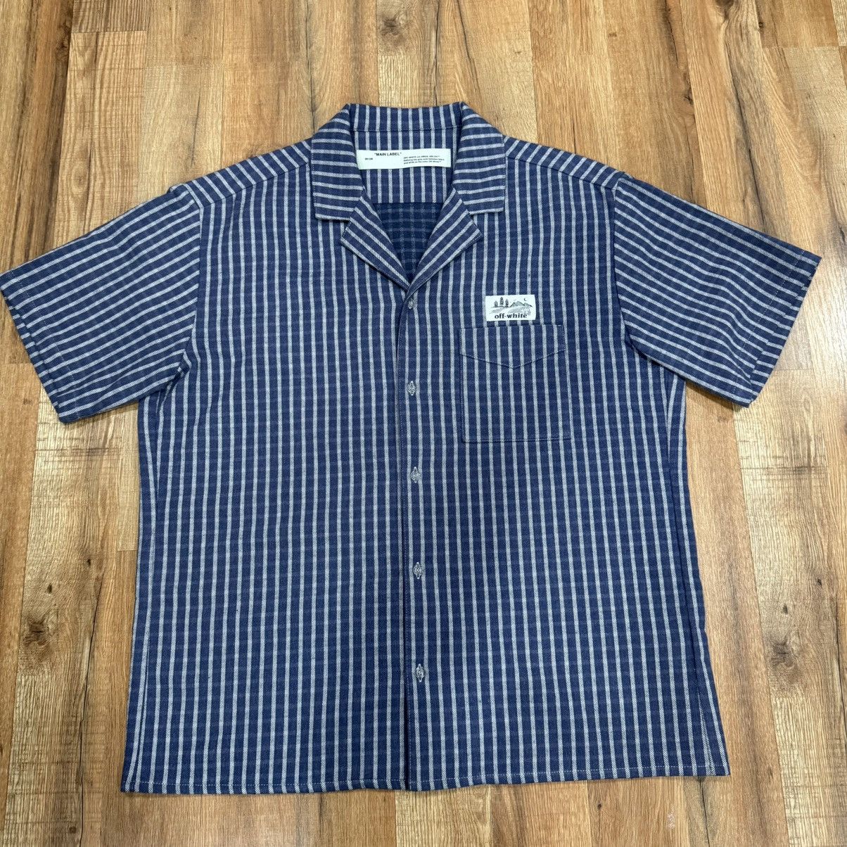 Off-White OFF-WHITE Virgil Abloh Striped Short Sleeve Size US XL / EU 56 / 4 - 1 Thumbnail