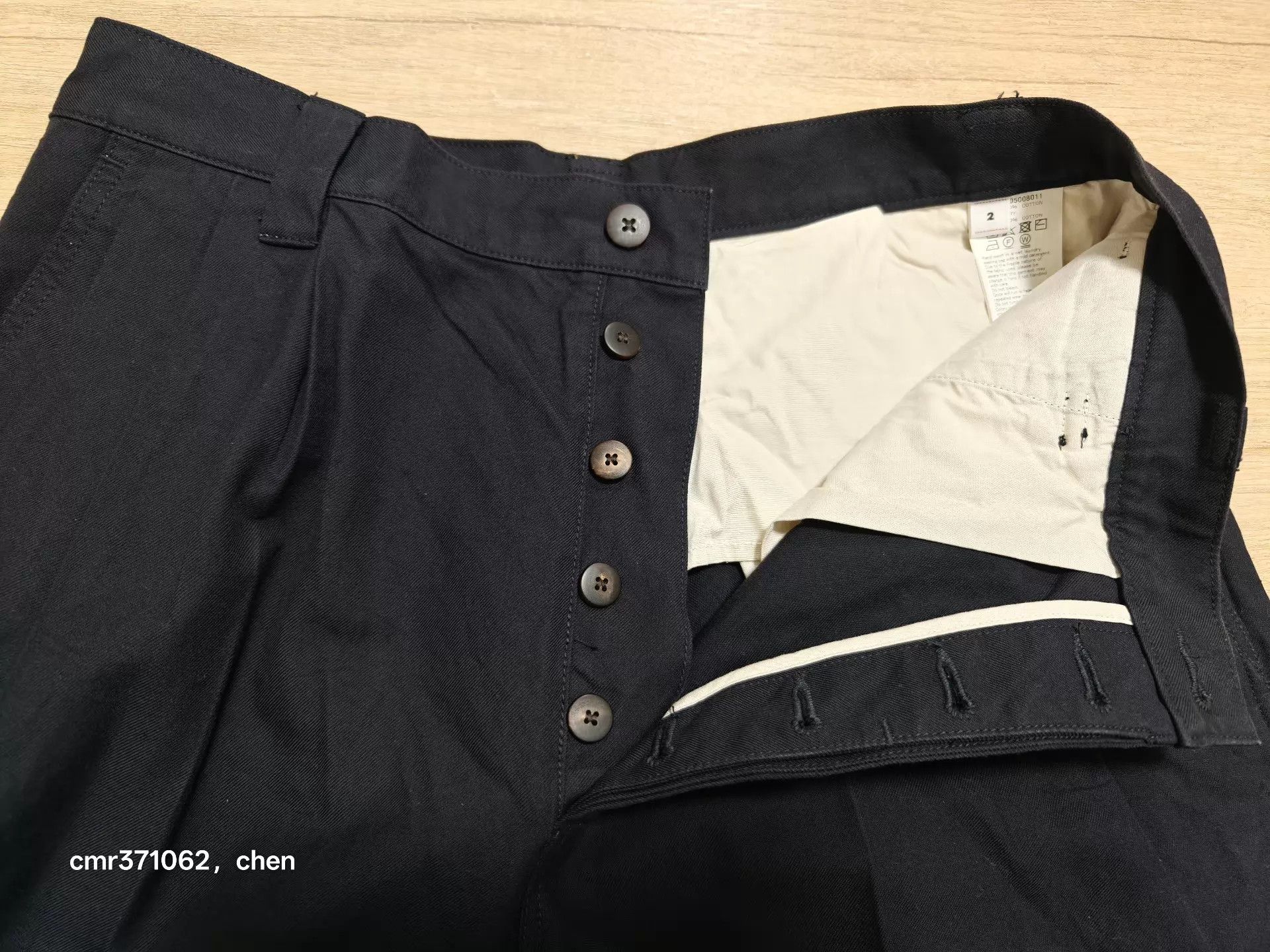 Visvim VISVIM 24AW RUSSO CHINO PANTS Navy 2 Size US 32 / EU 48 - 3 Thumbnail