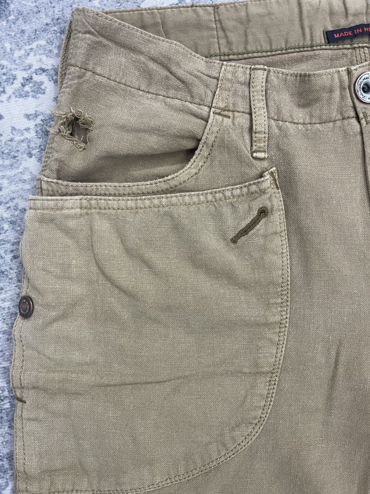 Sassafras Vintage Blue Way Painter Pants Japanese Brand s11 Size US 32 / EU 48 - 4 Thumbnail