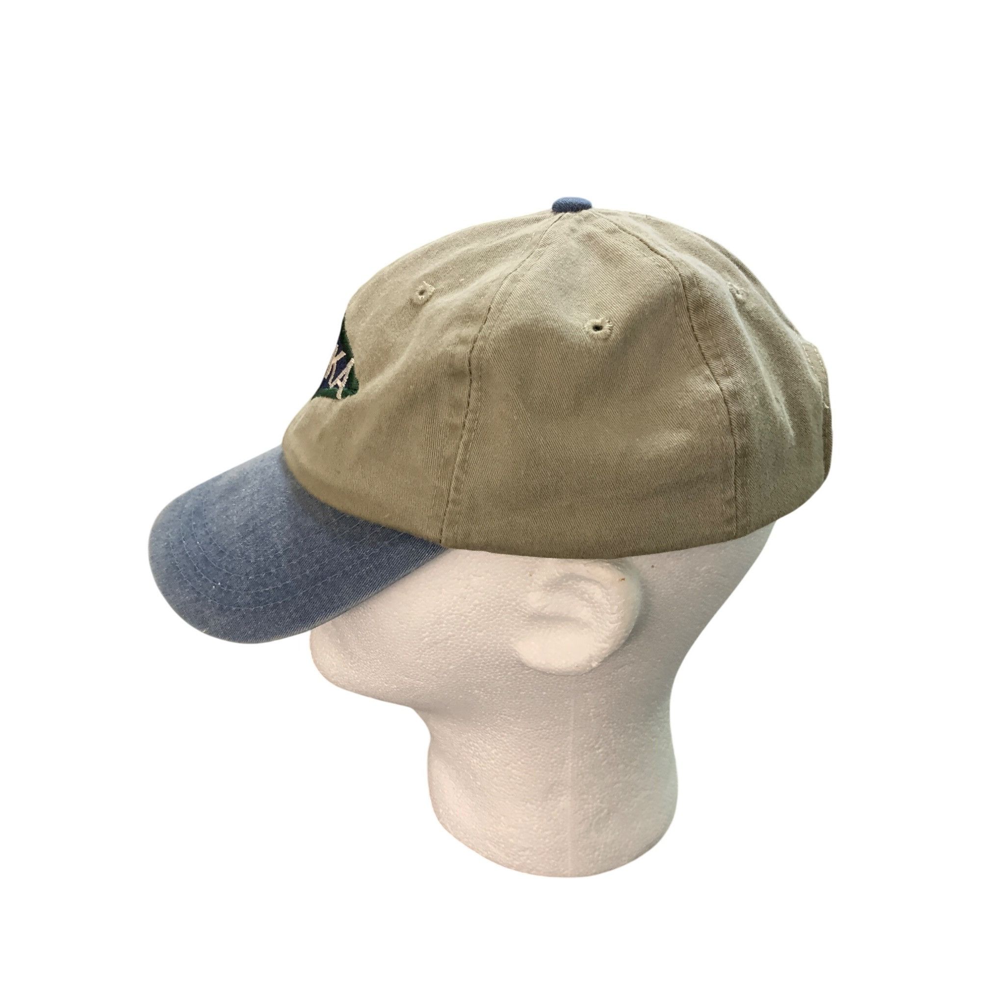 Other 16. Baseball Cap Alaska Two Color Cap with Embroidered Embl Size ONE SIZE - 3 Thumbnail