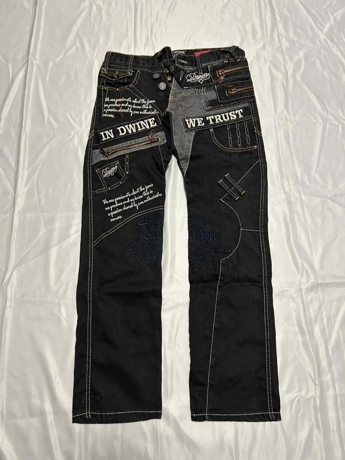 Japanese Brand Japanese reconstructed jeans Size US 31 - 2 Thumbnail