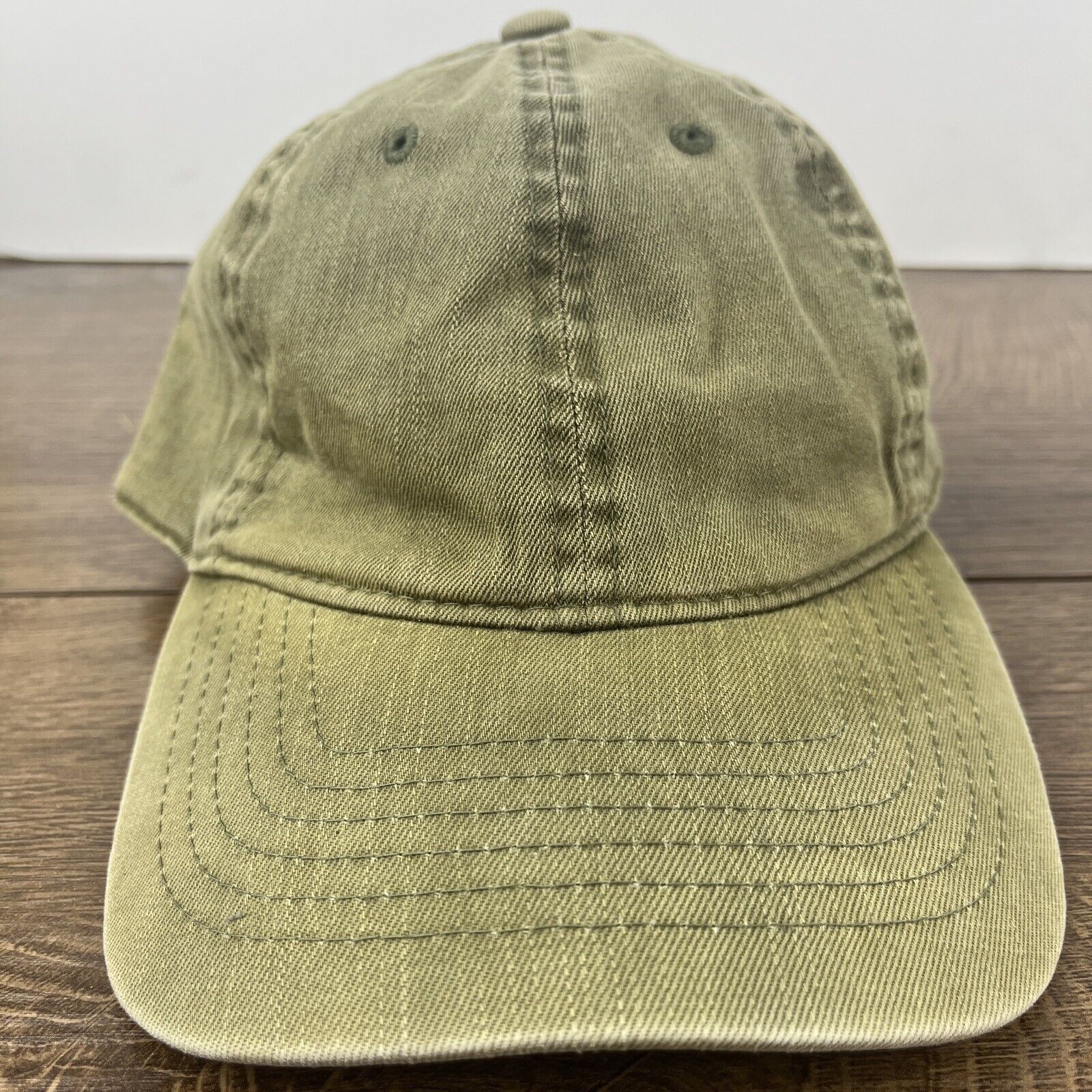 Other Plain Green Hat Cap Green Hat Adjustable Adult Size Green Ha Size ONE SIZE - 2 Thumbnail