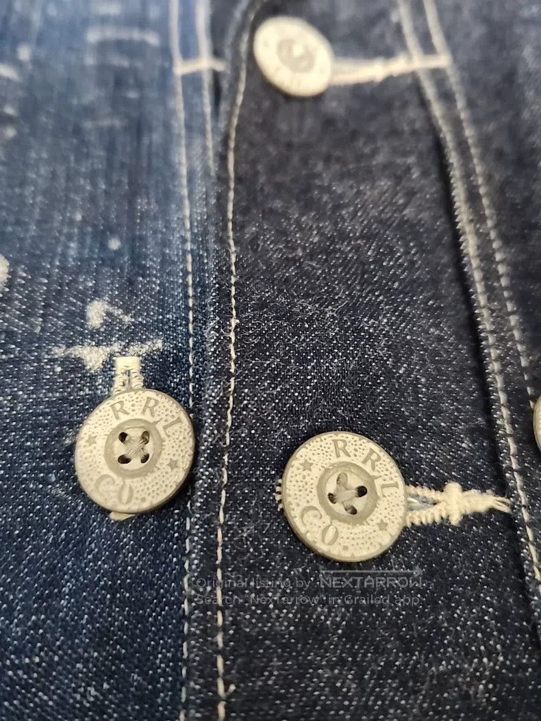 RRL Ralph Lauren RRL Ralph Lauren Old limited edition vintage blue dyed Ame Size US S / EU 44-46 / 1 - 7 Thumbnail