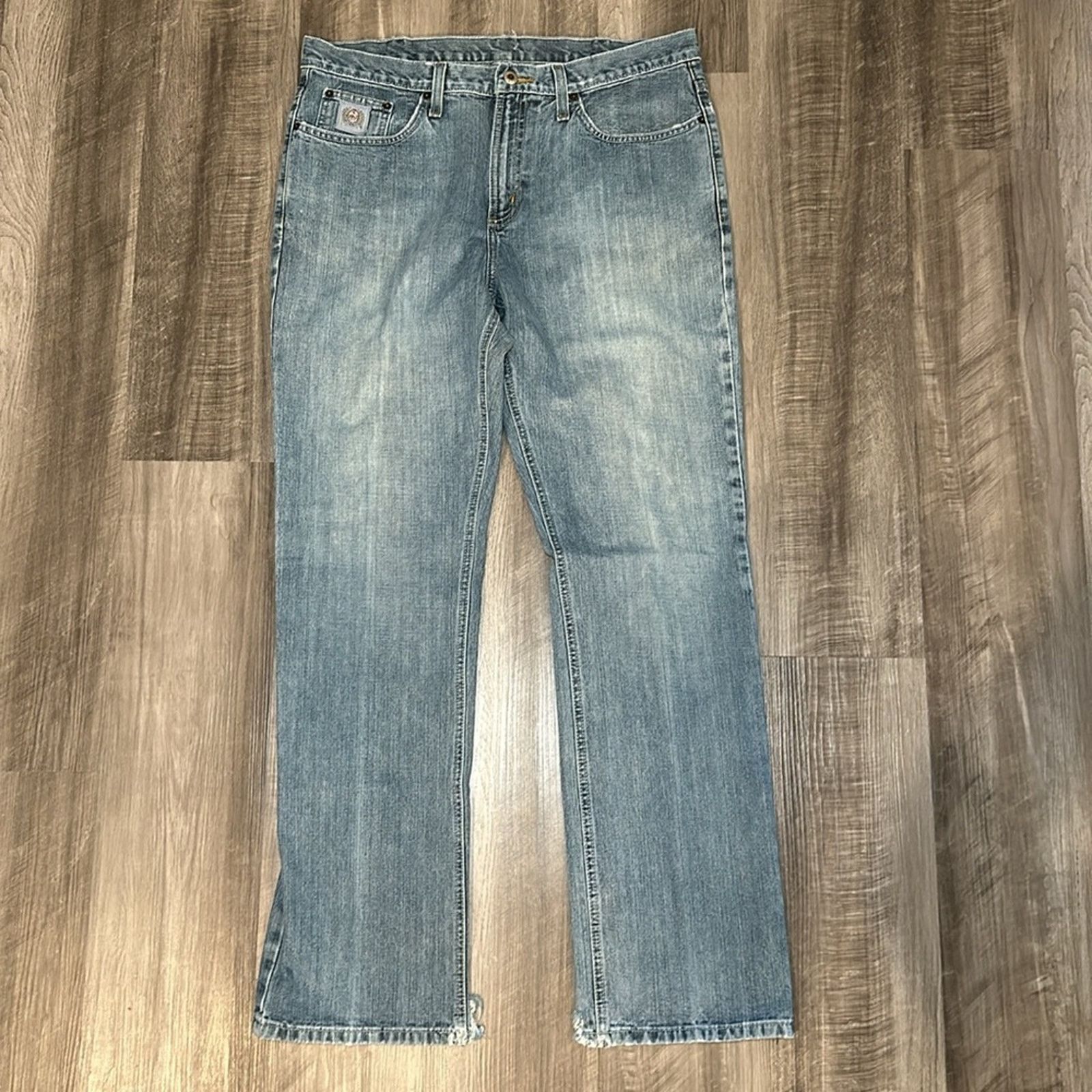 CINCH Cinch Silver Label Straight Leg Jeans - 35x33 Size US 35 - 2 Thumbnail