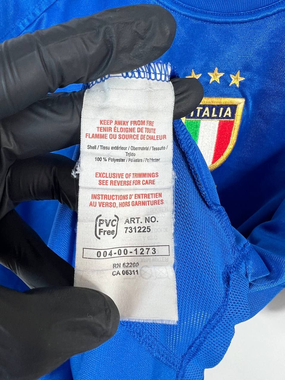 Puma Italy 2004 2005 Home Soccer Jersey Adidas Sz XL Size US XL / EU 56 / 4 - 5 Thumbnail