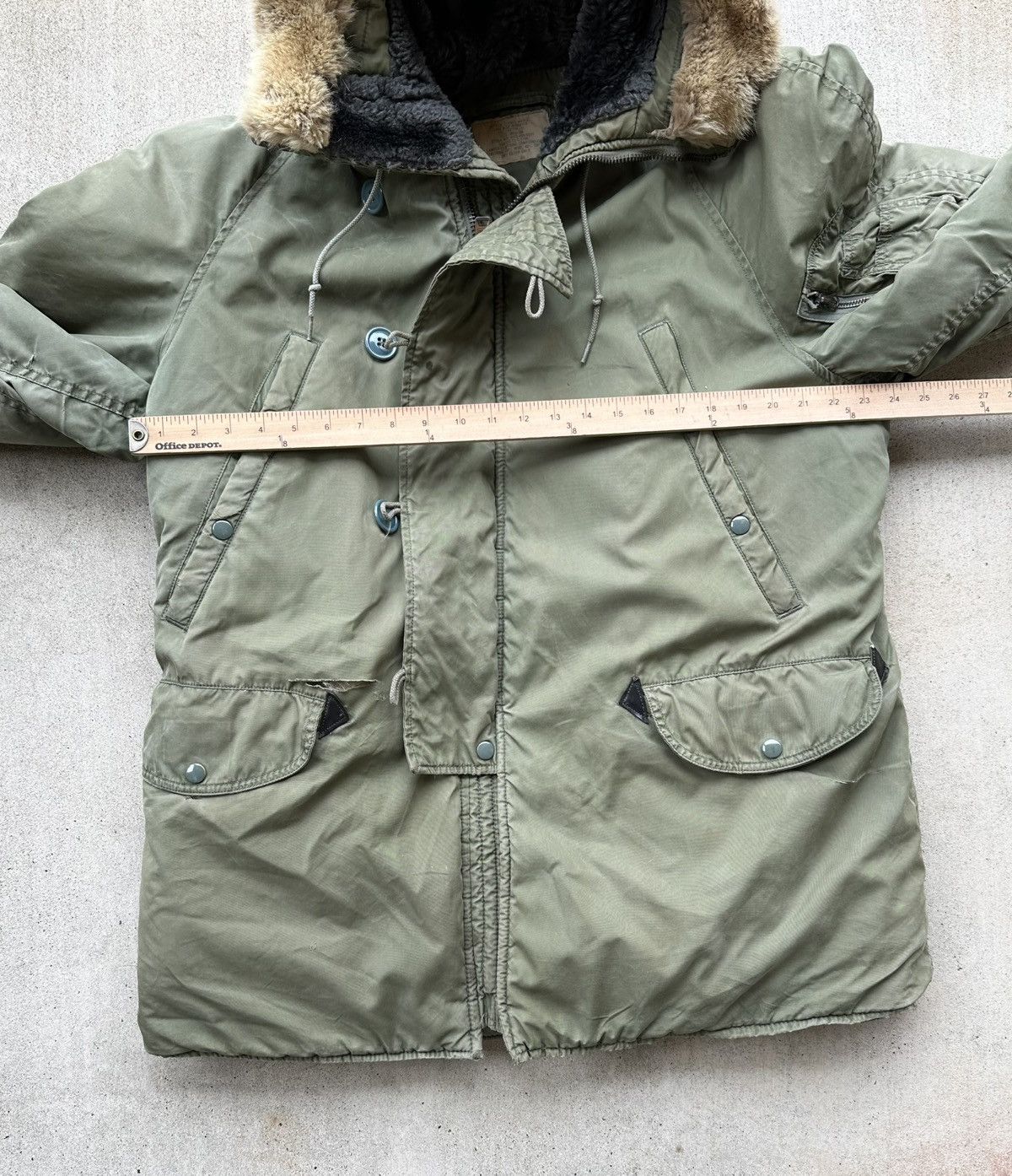 Vintage Vintage USAF N-3B Bomber Jacket Medium 60s Military Size US M / EU 48-50 / 2 - 12 Thumbnail