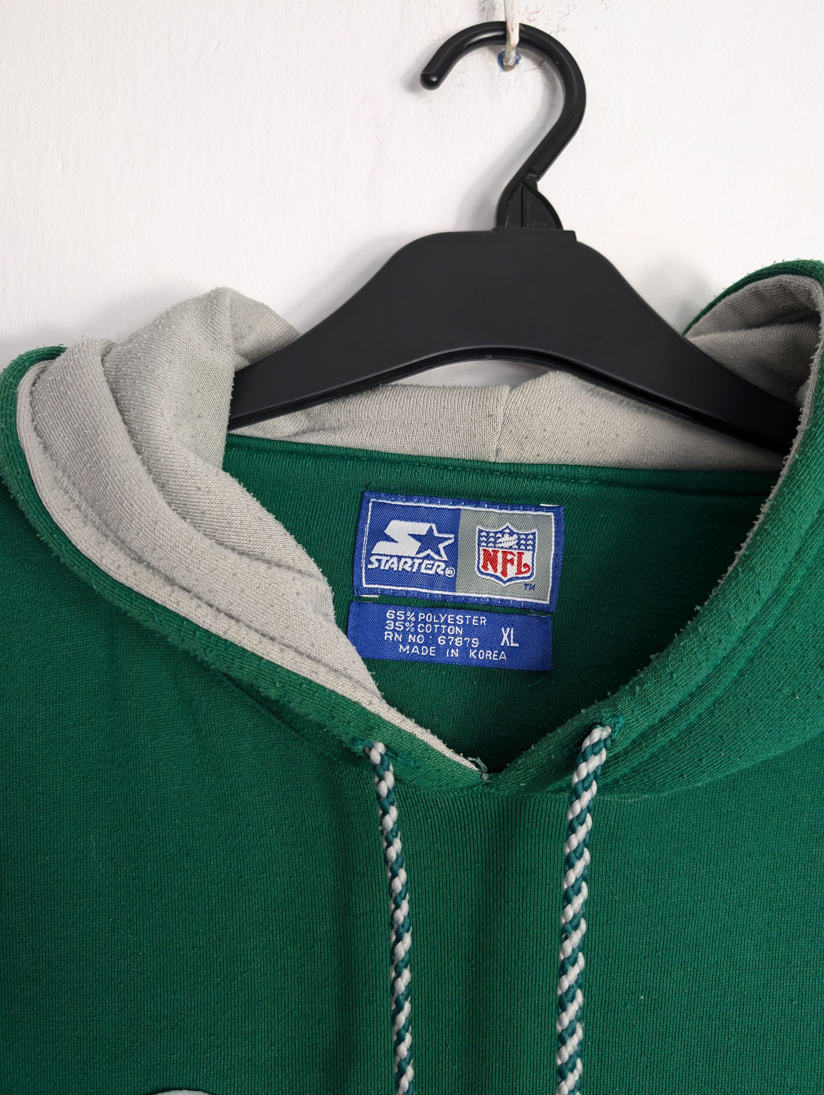 Starter Vintage Starter NFL Lions Hoodie Green Boxy Retro Y2K Baggy Size US XL / EU 56 / 4 - 3 Thumbnail
