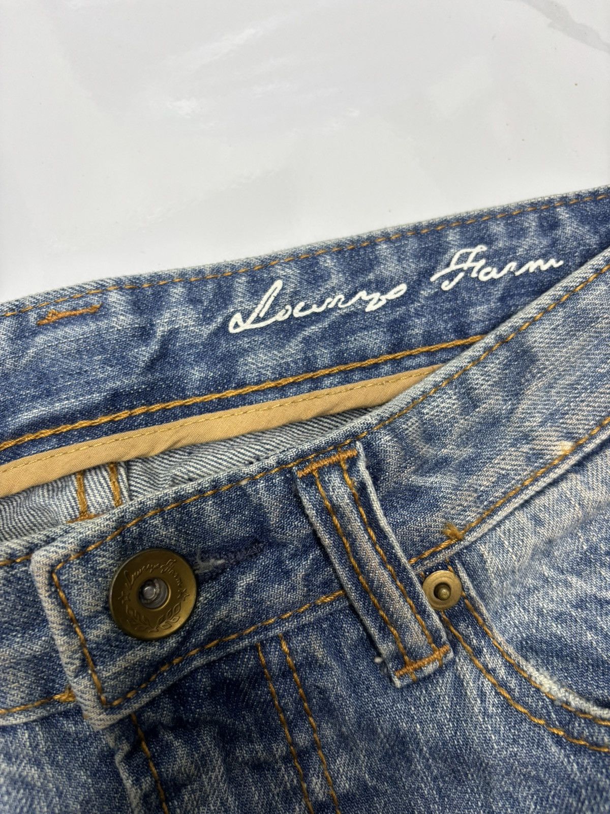 If Six Was Nine × LOWRYS FARM 🔥LOWRYS FARM CLAWMARK DISTRESSED DENIM JEANS Size US 30 / EU 46 - 9 Thumbnail