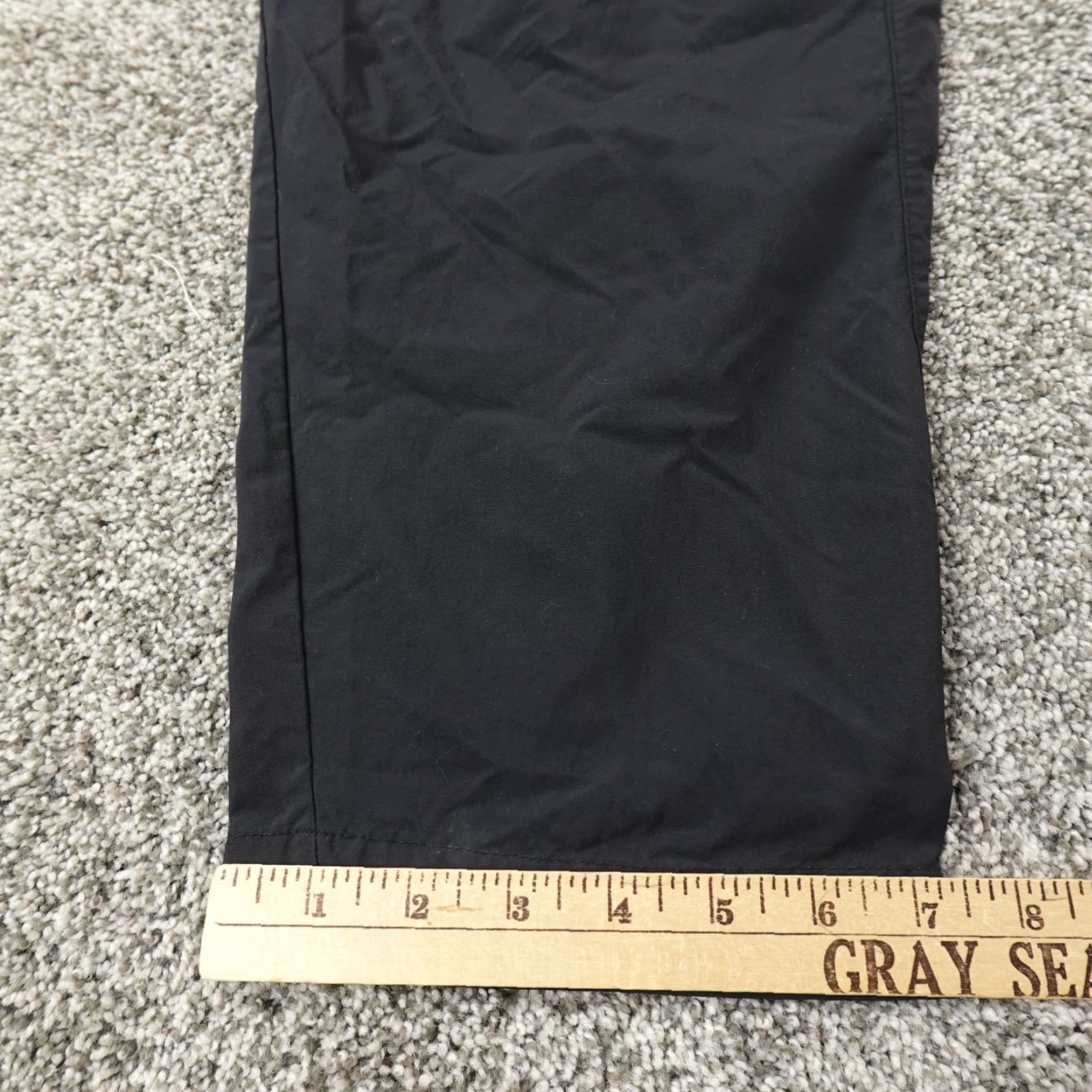 Nike Nike Mens Pants 36 Black Cargo Drawstring Warmup Jogger Sweatpants Gym Activewear Casual Travel Size US 36 / EU 52 - 2 Thumbnail