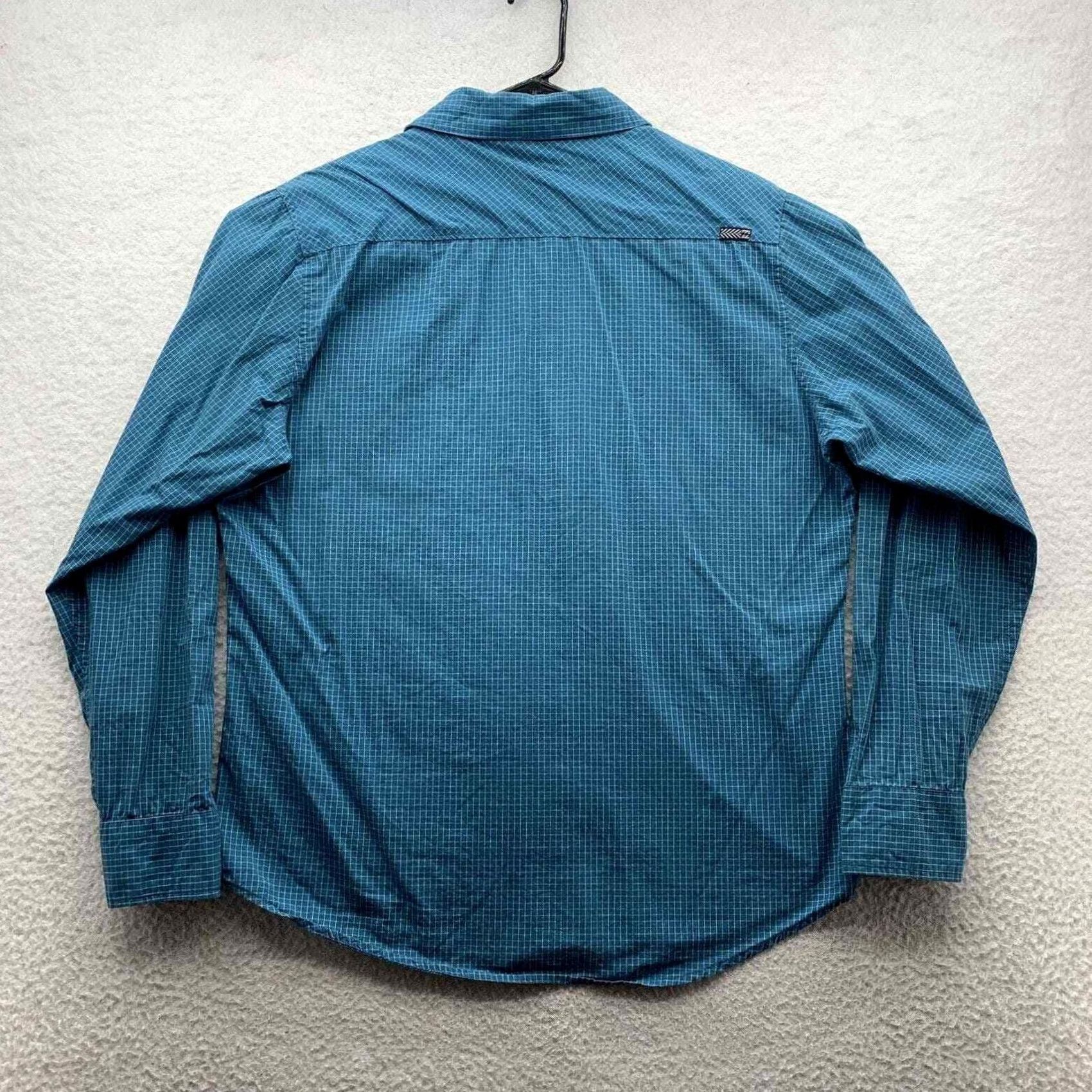 Billabong Billabong Casual Button Up Shirt Mens Large L Blue Check Surfer Pockets Preppy Size US L / EU 52-54 / 3 - 7 Thumbnail