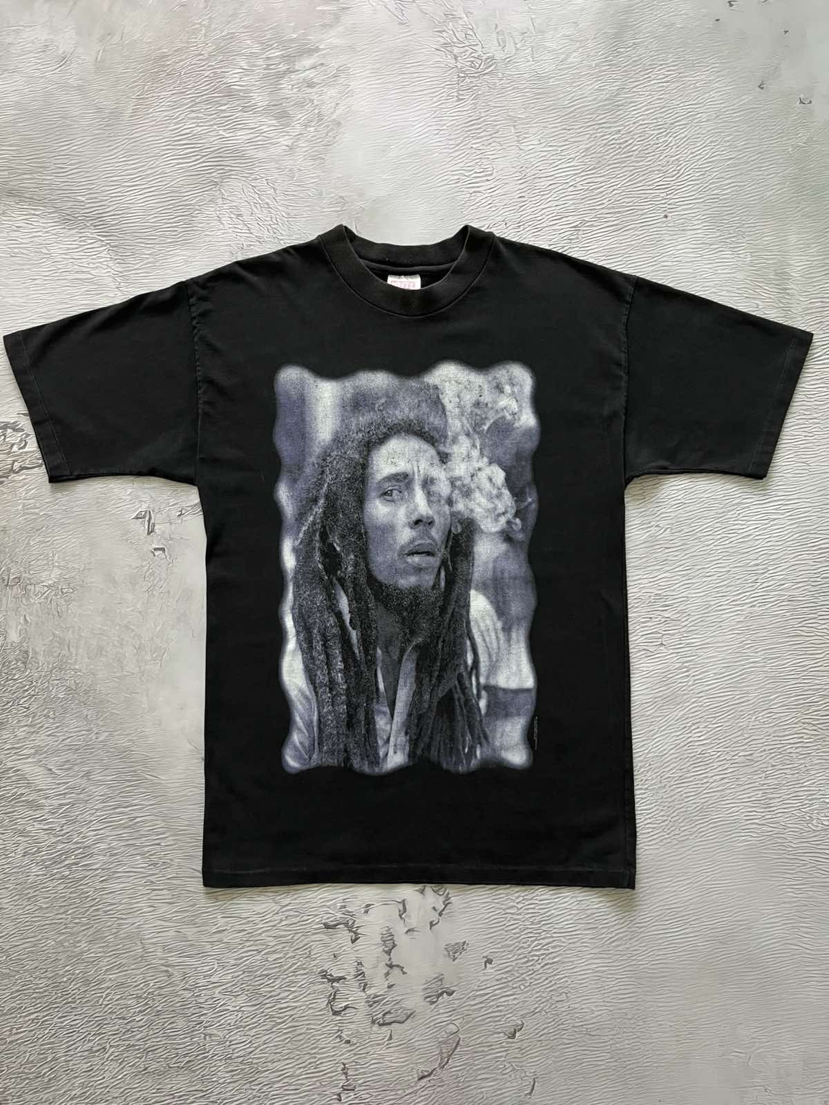 Bob Marley Bob Marley 1994 Vintage Merch Rap Tee Size US L / EU 52-54 / 3 - 3 Thumbnail