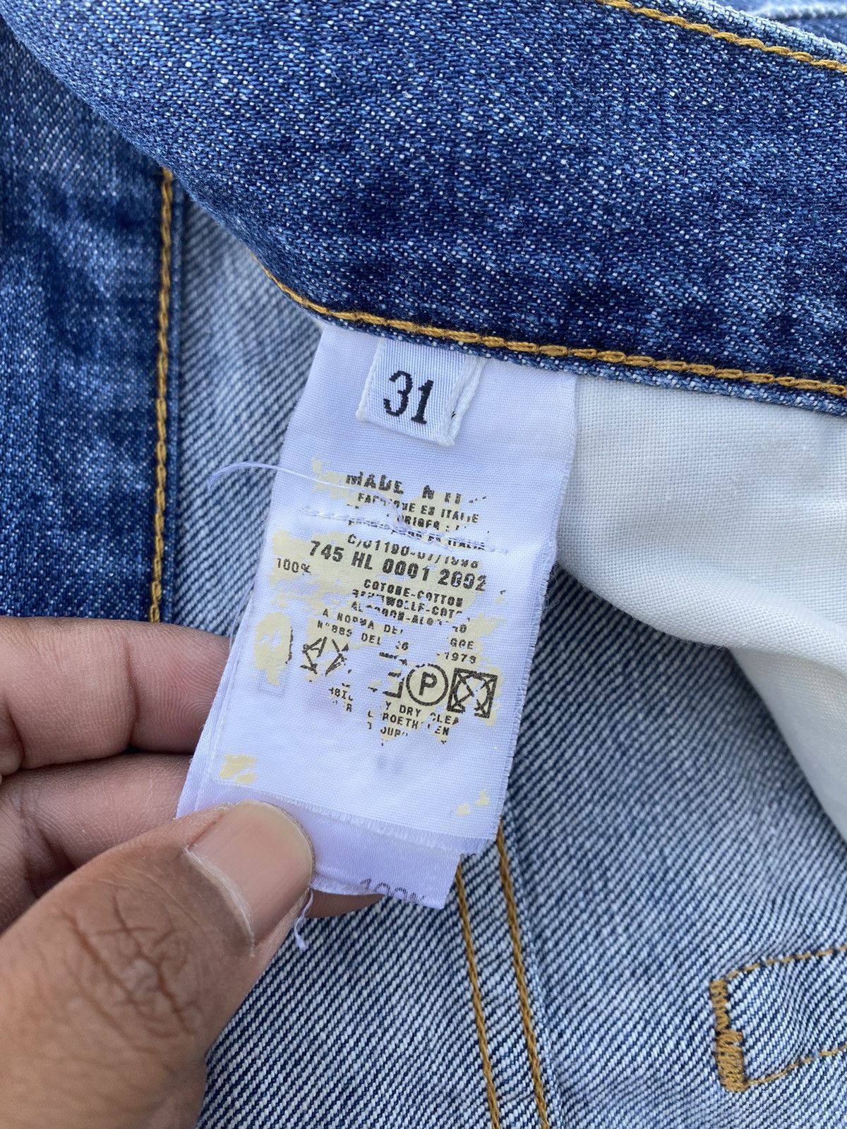 Helmut Lang Rare Helmut Lang Produced in 1998 Denim /Jeans Size US 31 - 14 Thumbnail
