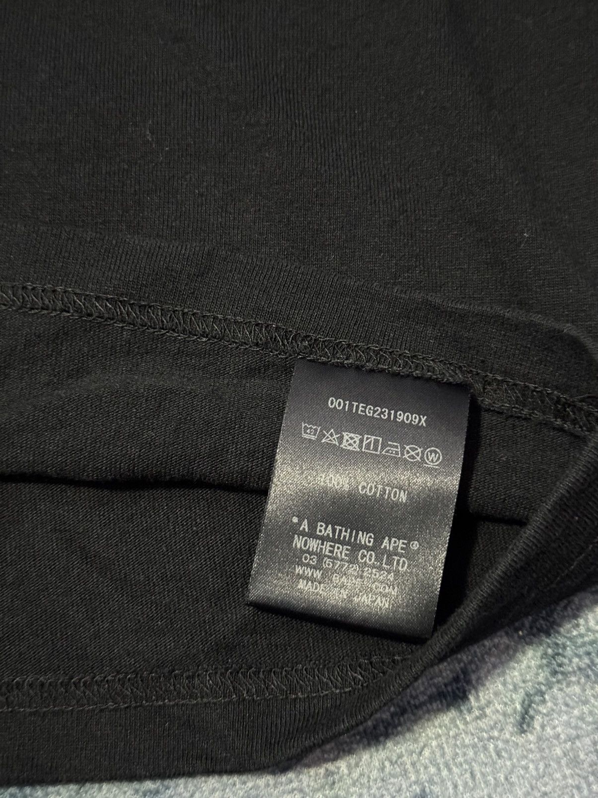 Bape × Mastermind Japan Bape X Mastermind Tee Size US XXL / EU 58 / 5 - 9 Thumbnail
