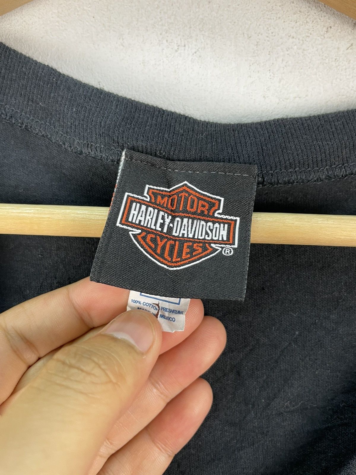 Harley Davidson × Vintage Vintage Harley Davidson Las Vegas Tshirt Y2K Size S / US 4 / IT 40 - 2 Thumbnail