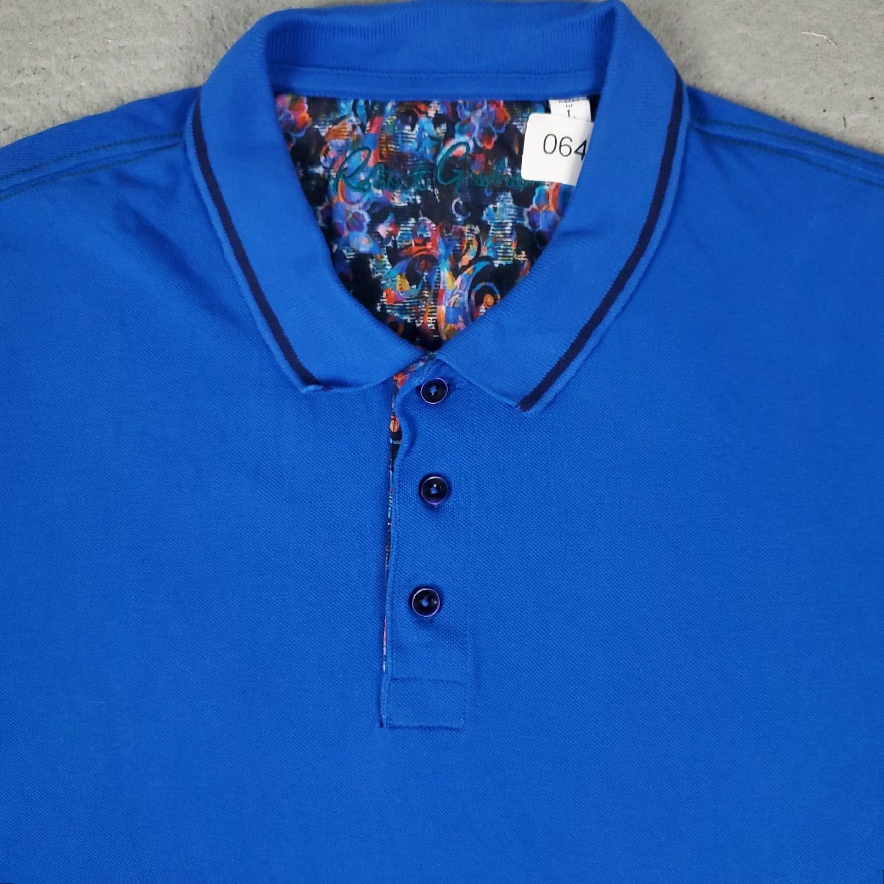 Robert Graham RObert Graham Polo Shirt Mens Large Blue Casual Short Sleeve Shirt Adult Large Blue Robert Graham Polo Shirt Regular Fit 100% Cotton Mens Size US L / EU 52-54 / 3 - 2 Thumbnail