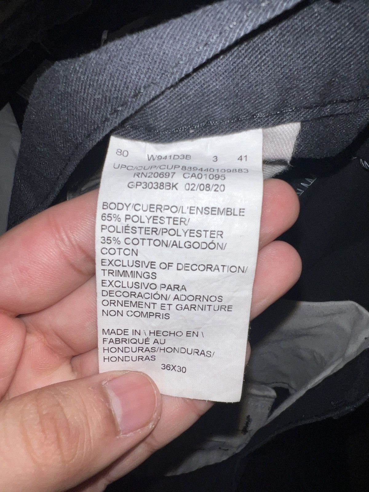 Dickies Black used baggy dickies Size US 36 / EU 52 - 3 Thumbnail