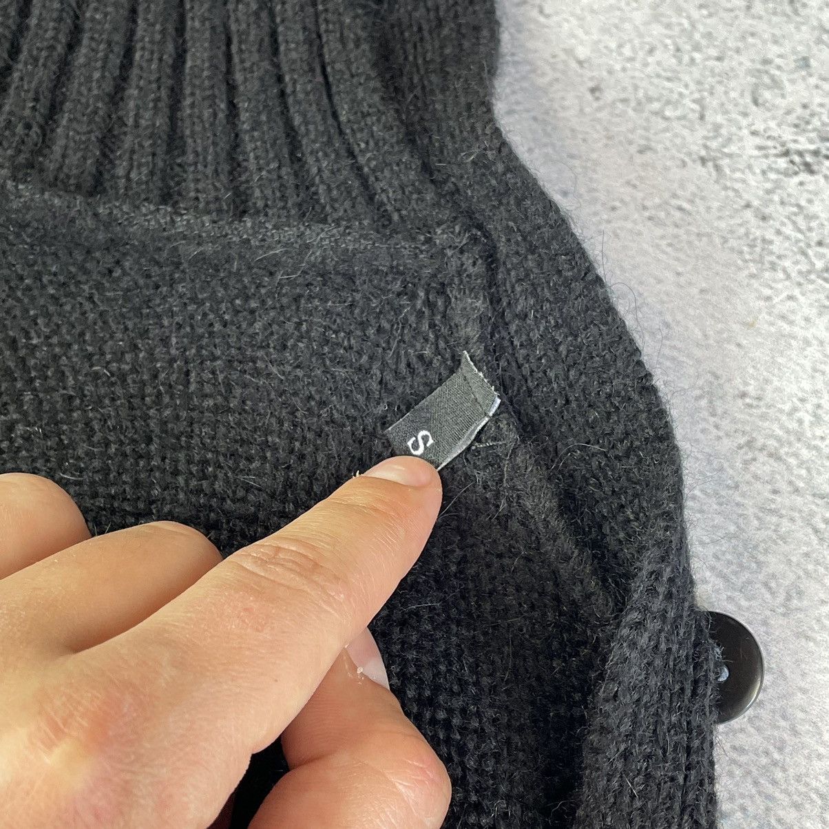 Diesel × Japanese Brand Diesel M-Flox Oversized Button Y2K Cyberpunk Sweater Size S / US 4 / IT 40 - 14 Thumbnail