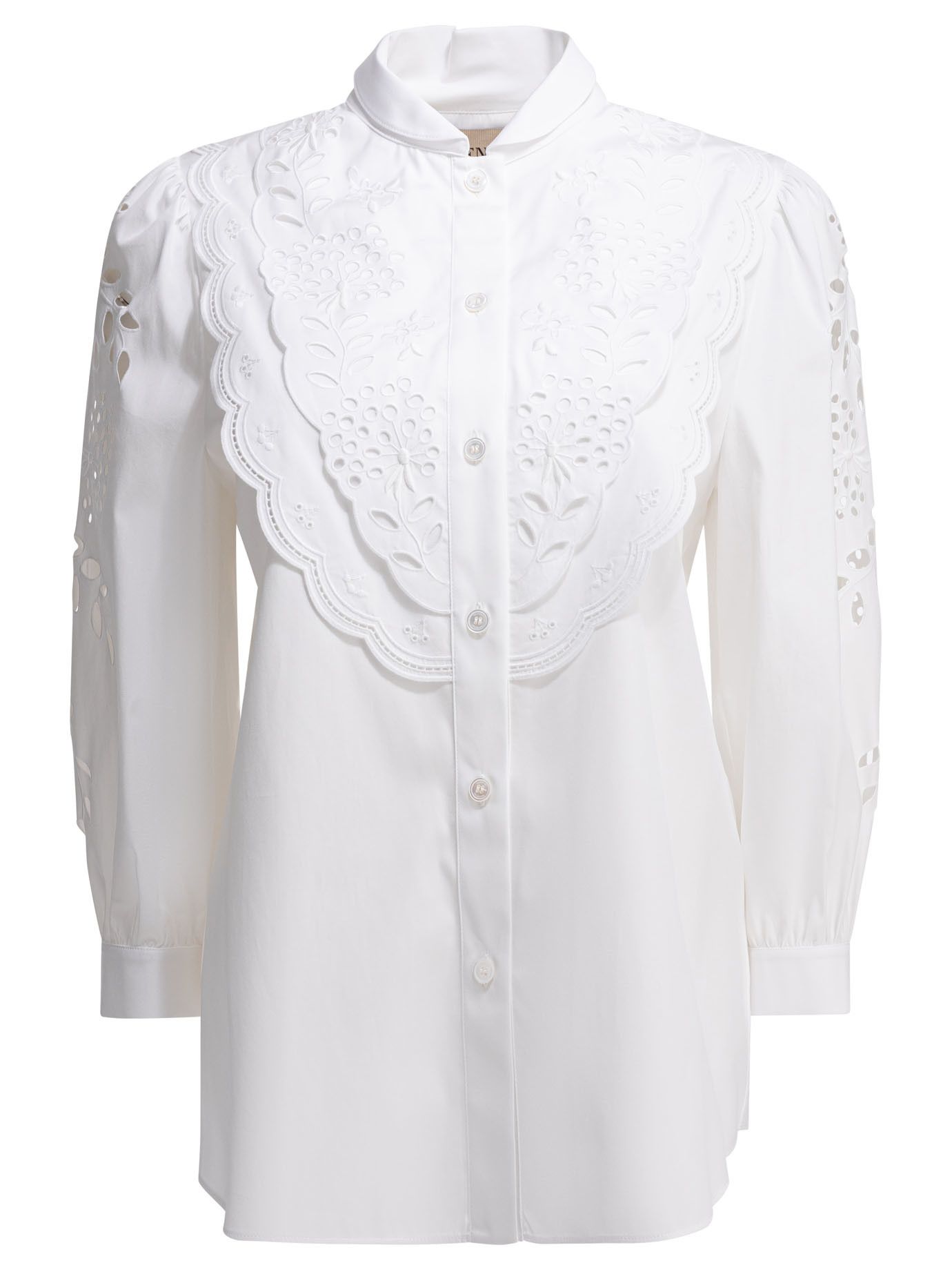 Valentino Valentino Embroidered Casual Shirt tag size 44 Women - USA Duties Paid Size M / US 6-8 / IT 42-44 - 1 Thumbnail
