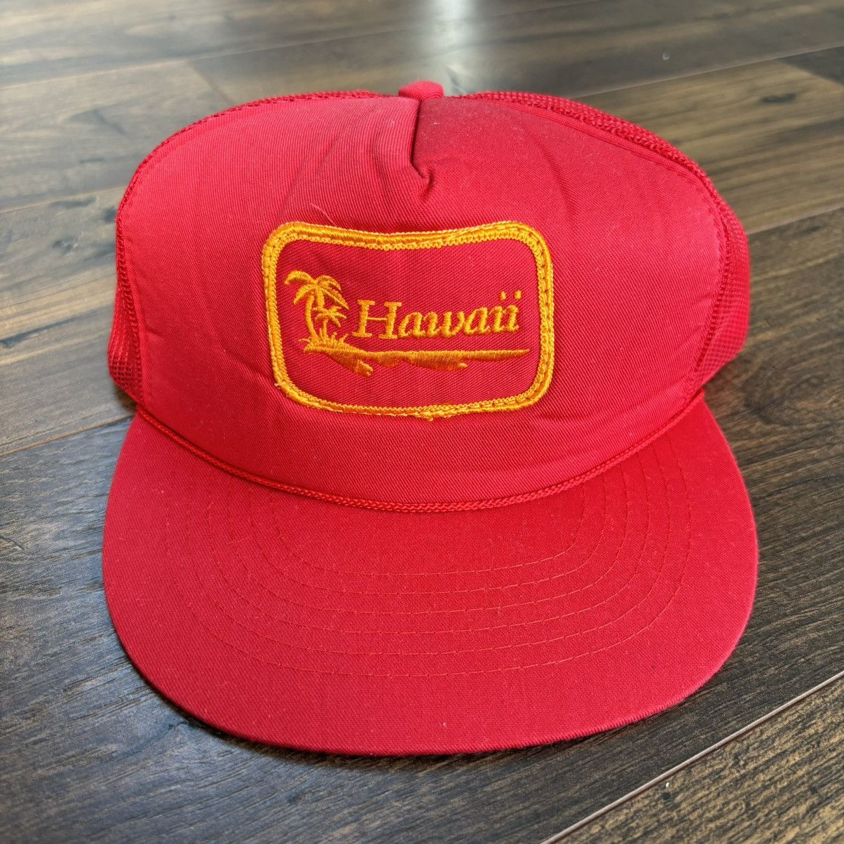 Vintage Vintage Hawaii Trucker Hat Size ONE SIZE - 1 Thumbnail