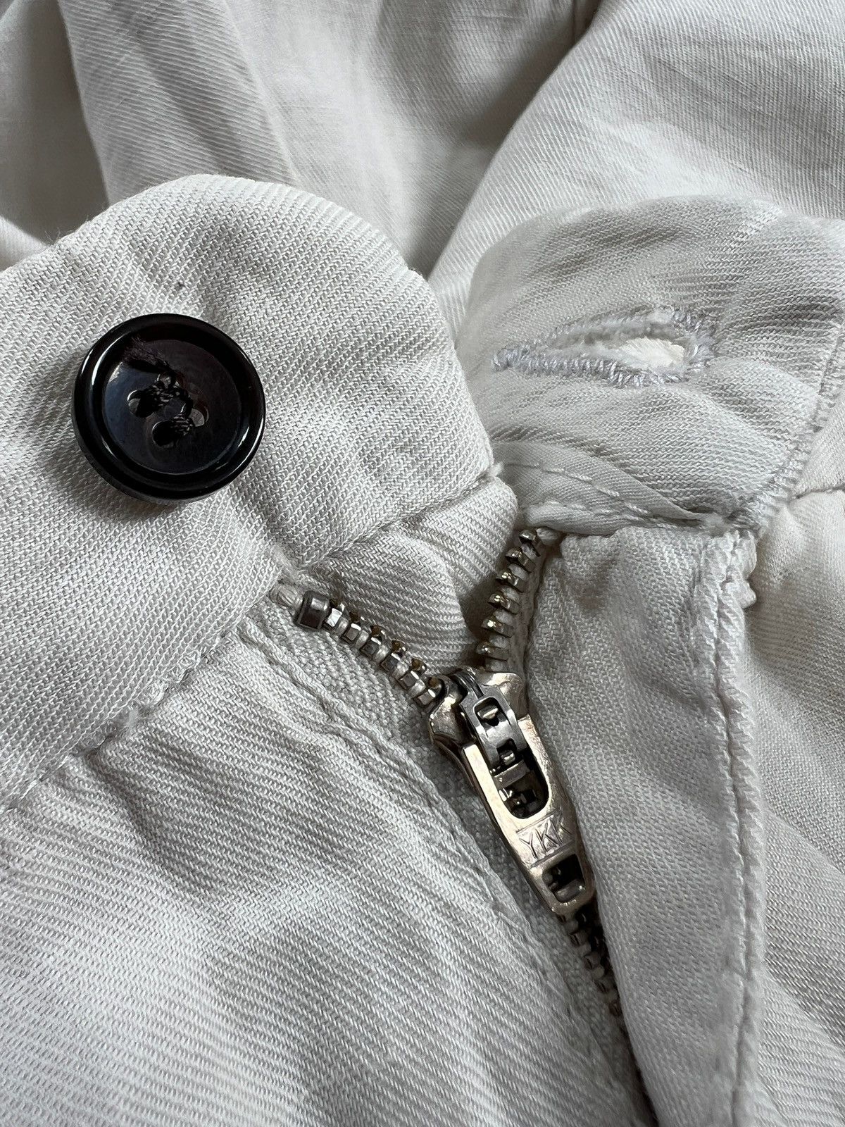 Designer × Hope Hope 🇸🇪 Linen Drop Crotch Pants Size US 31 - 10 Thumbnail