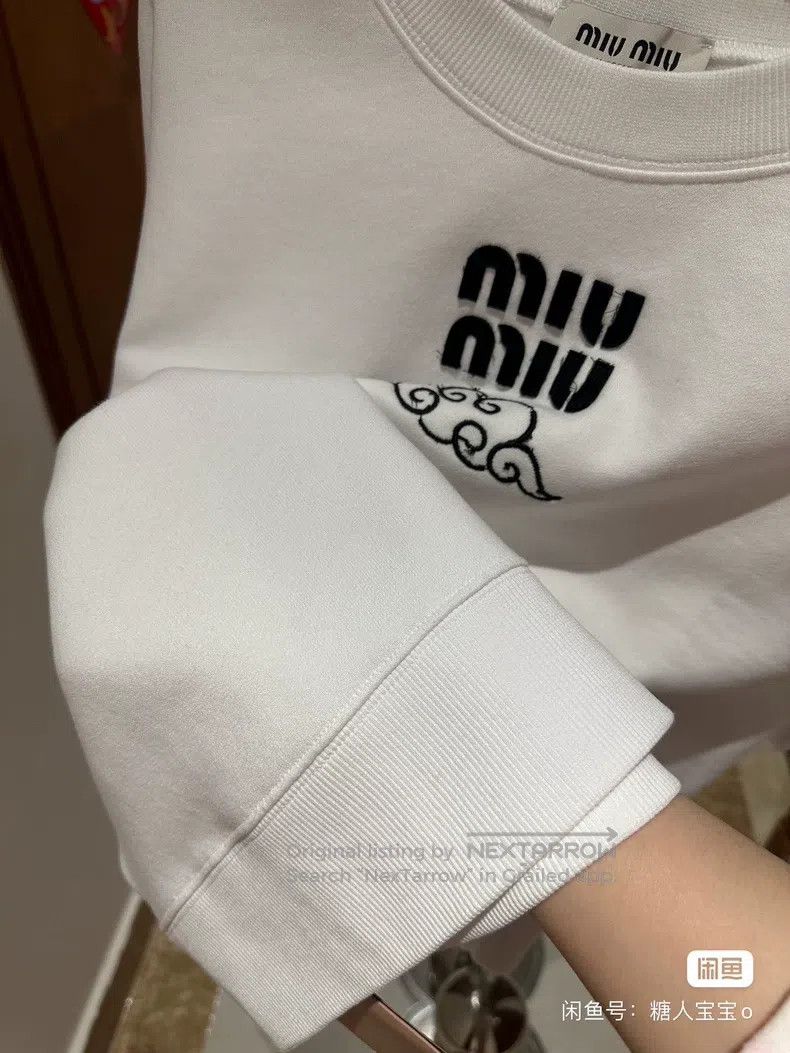 Miu Miu Miu Miu Size s Sweatshirts Size S / US 4 / IT 40 - 7 Thumbnail