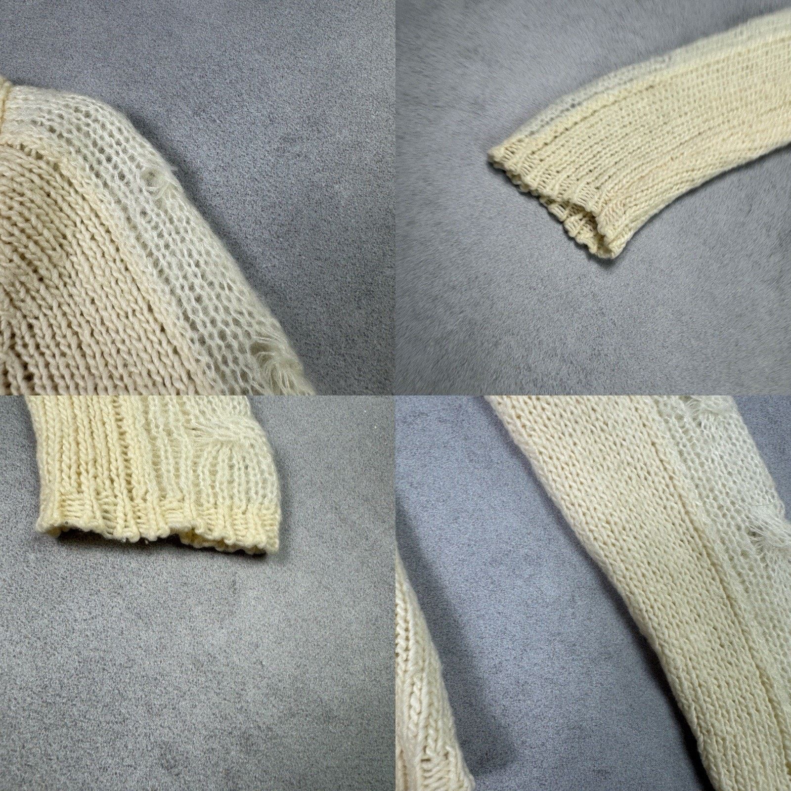 Armani Armani Jeans Women Sweater Milk Beige Size US 4 IT 38 Wool Size XS / US 0-2 / IT 36-38 - 21 Thumbnail