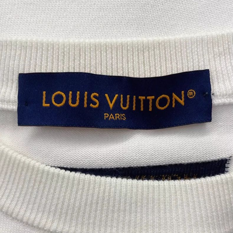 Louis Vuitton Louis Vuitton Cartoon pattern intarsia round neck short sle Size US L / EU 52-54 / 3 - 5 Thumbnail