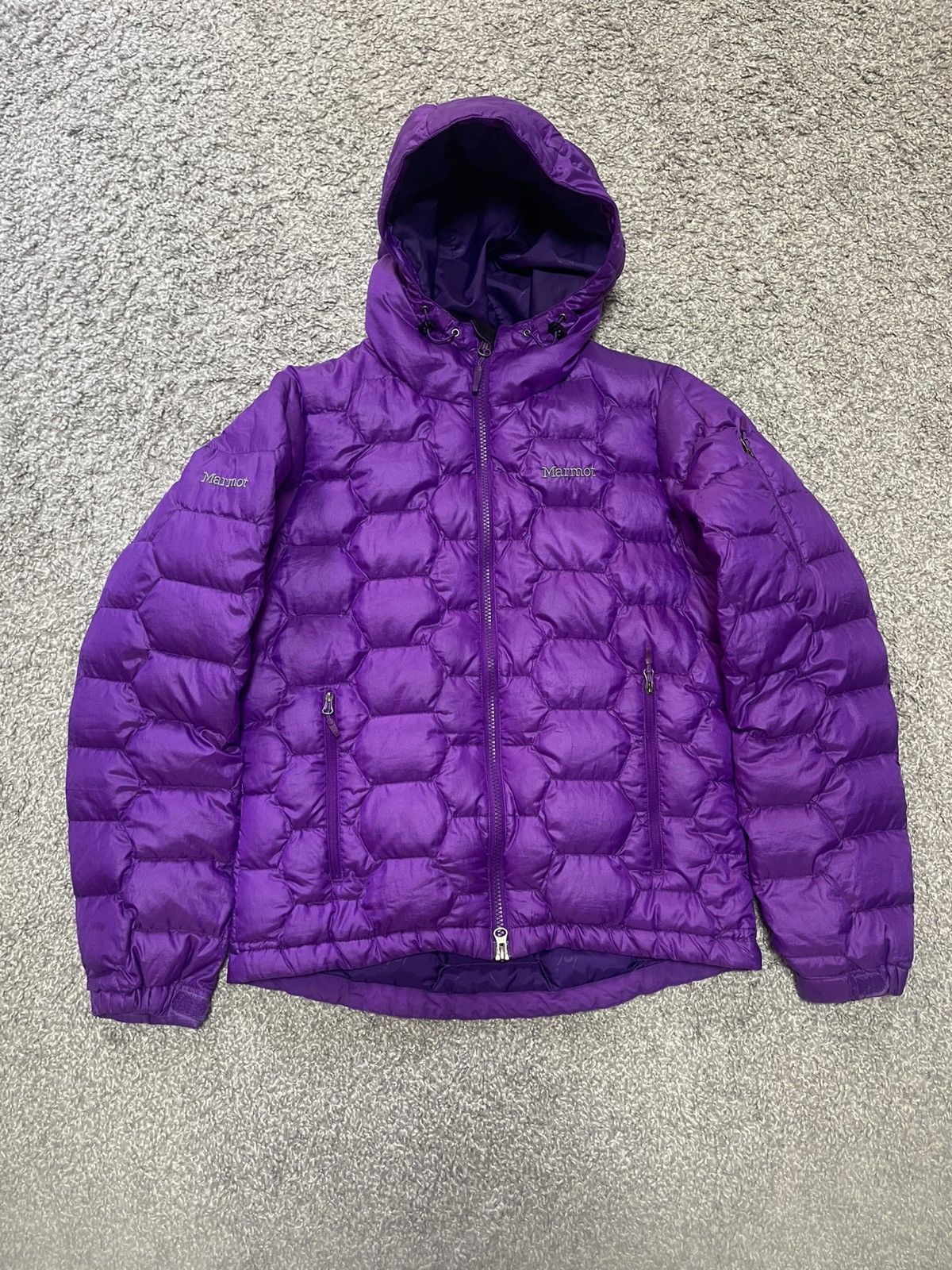 Marmot × Vintage MARMOT AMA DABLAM 800 DOWN PUFFER CRAZY PURPLE SIZE S Size S / US 4 / IT 40 - 1 Thumbnail