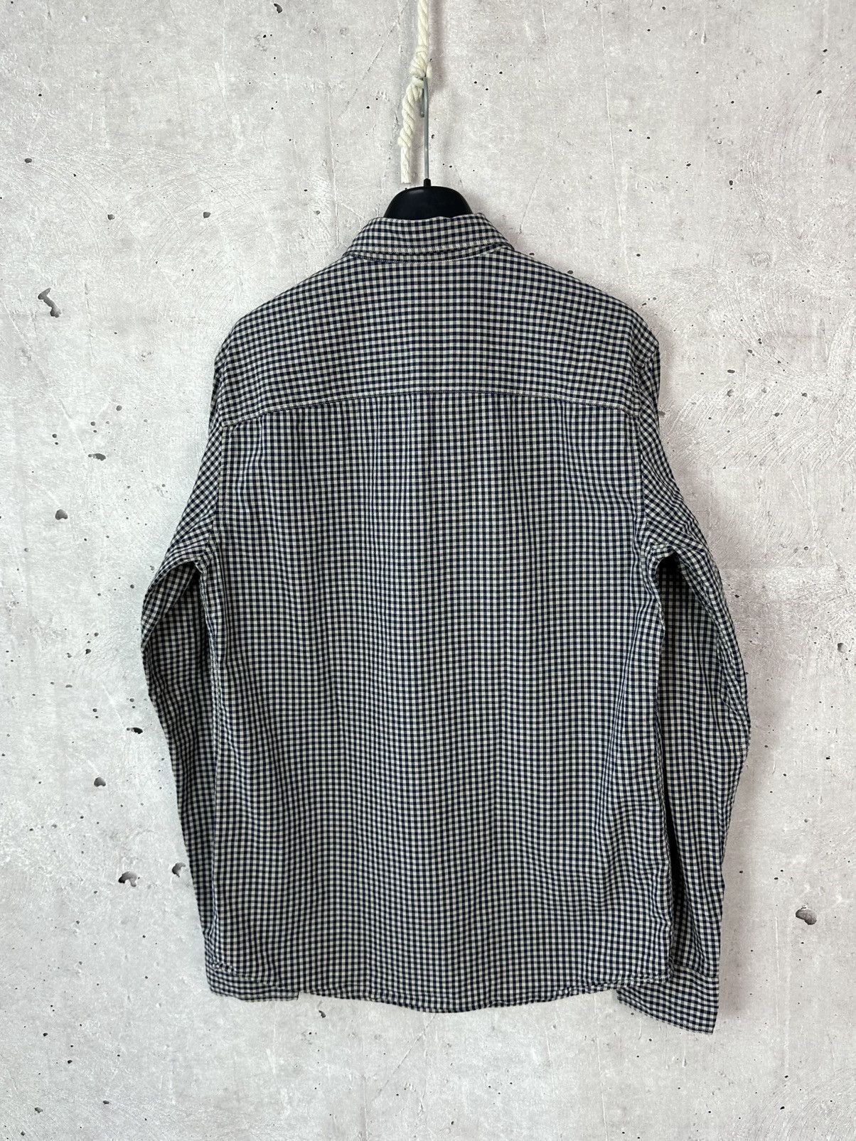 Allsaints Allsaints Quarry Mini Check Long Sleeve Cotton Shirt Size US S / EU 44-46 / 1 - 7 Thumbnail