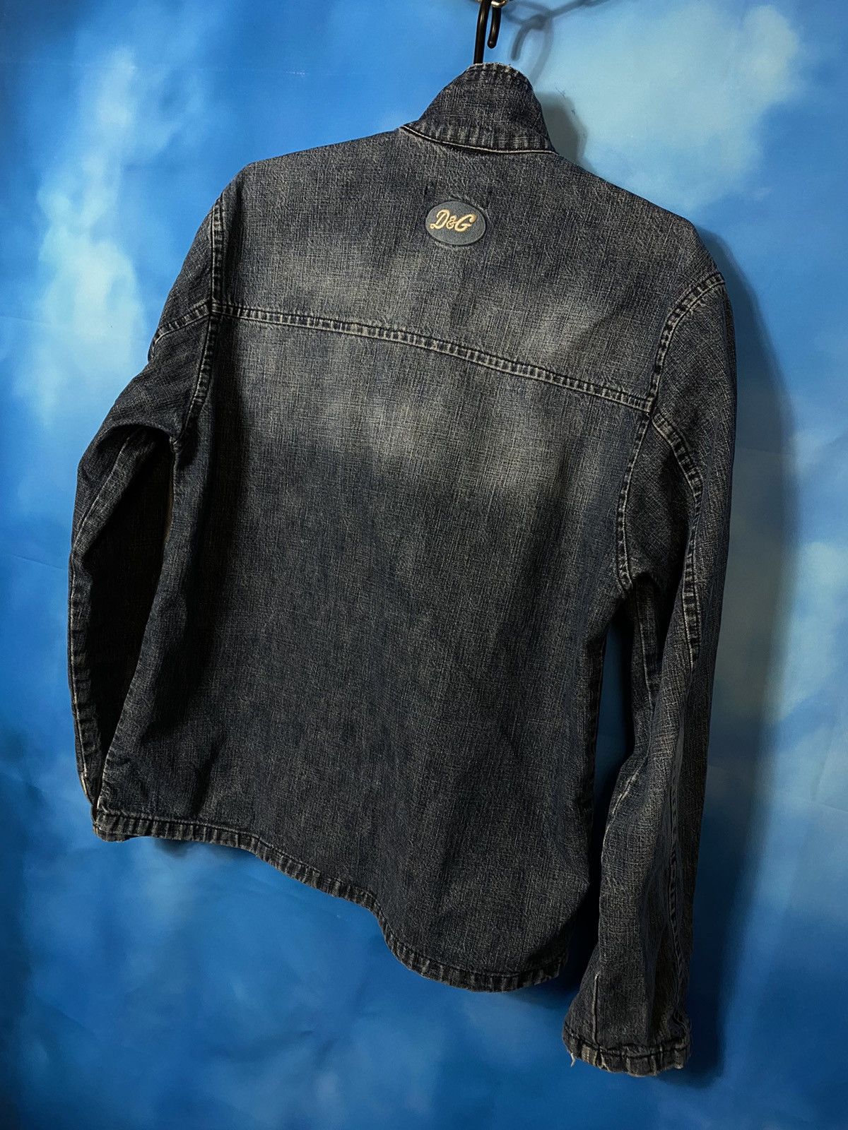 Dolce & Gabbana RARE❗️Dolce Gabbana denim\leather jacket Size US M / EU 48-50 / 2 - 8 Thumbnail