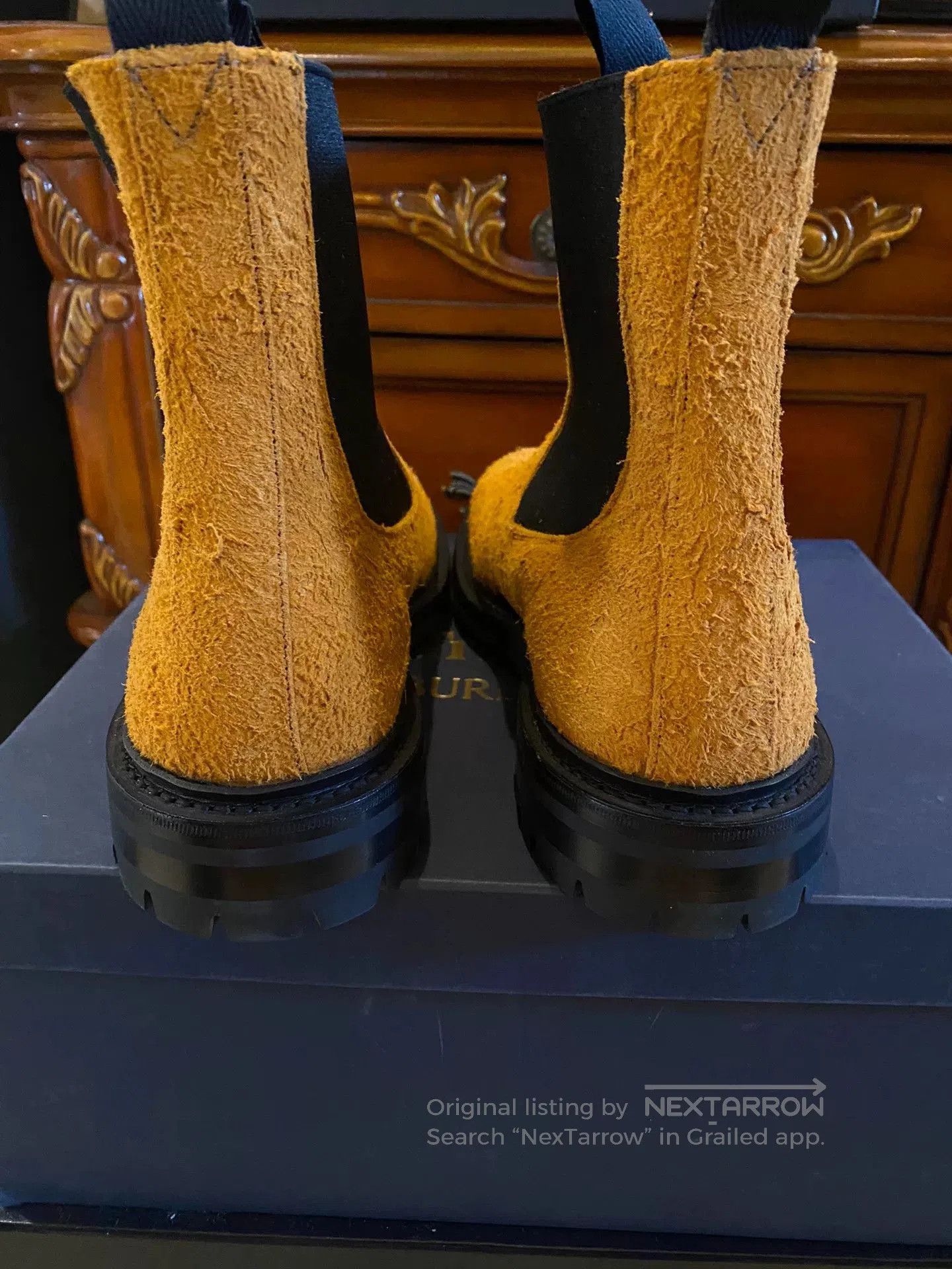 Tricker's Burberry x Trickers Limited Chelsea Boots. Size US 7 / EU 40 - 4 Thumbnail