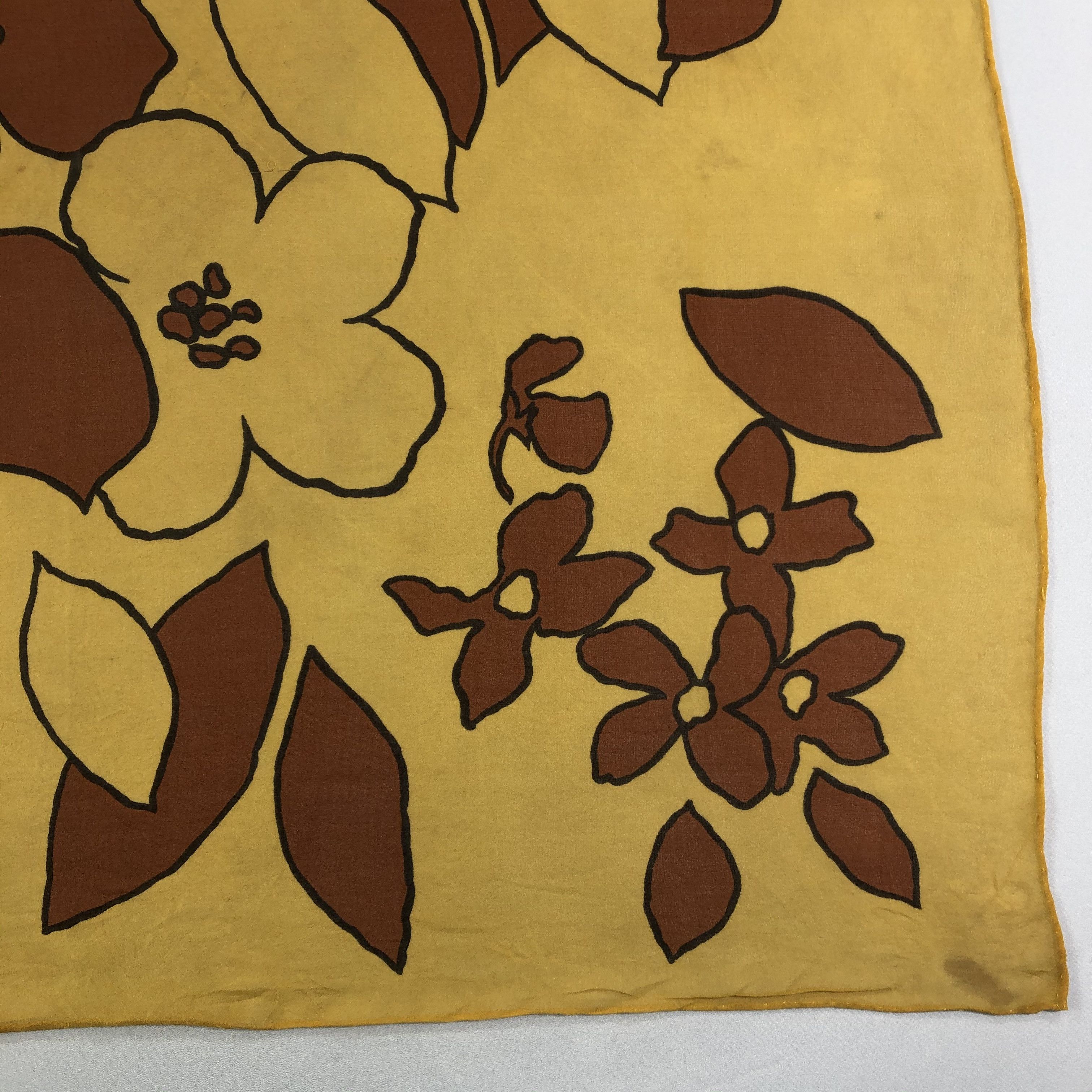 Vintage Vintage Silk Scarf Size ONE SIZE - 4 Thumbnail