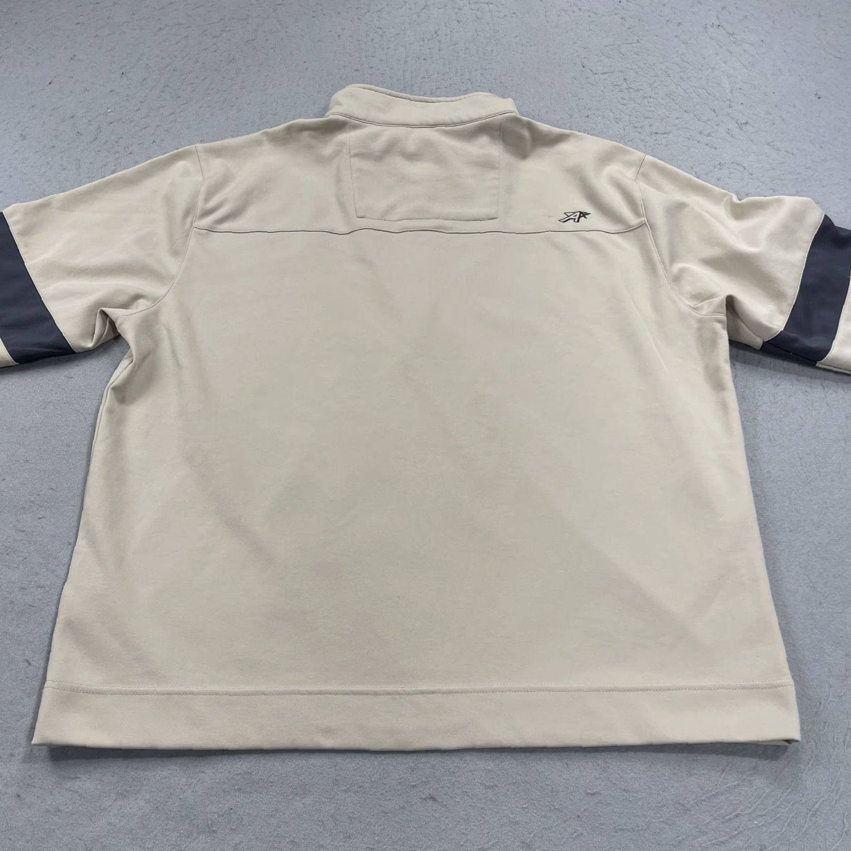 Vintage Ahead Golf Jacket Mens XL 1/4 Zip Logo Gold Black Pete Dye French Lick - Note: Ensure only words from original title; avoid adding new info. Size US XL / EU 56 / 4 - 6 Thumbnail