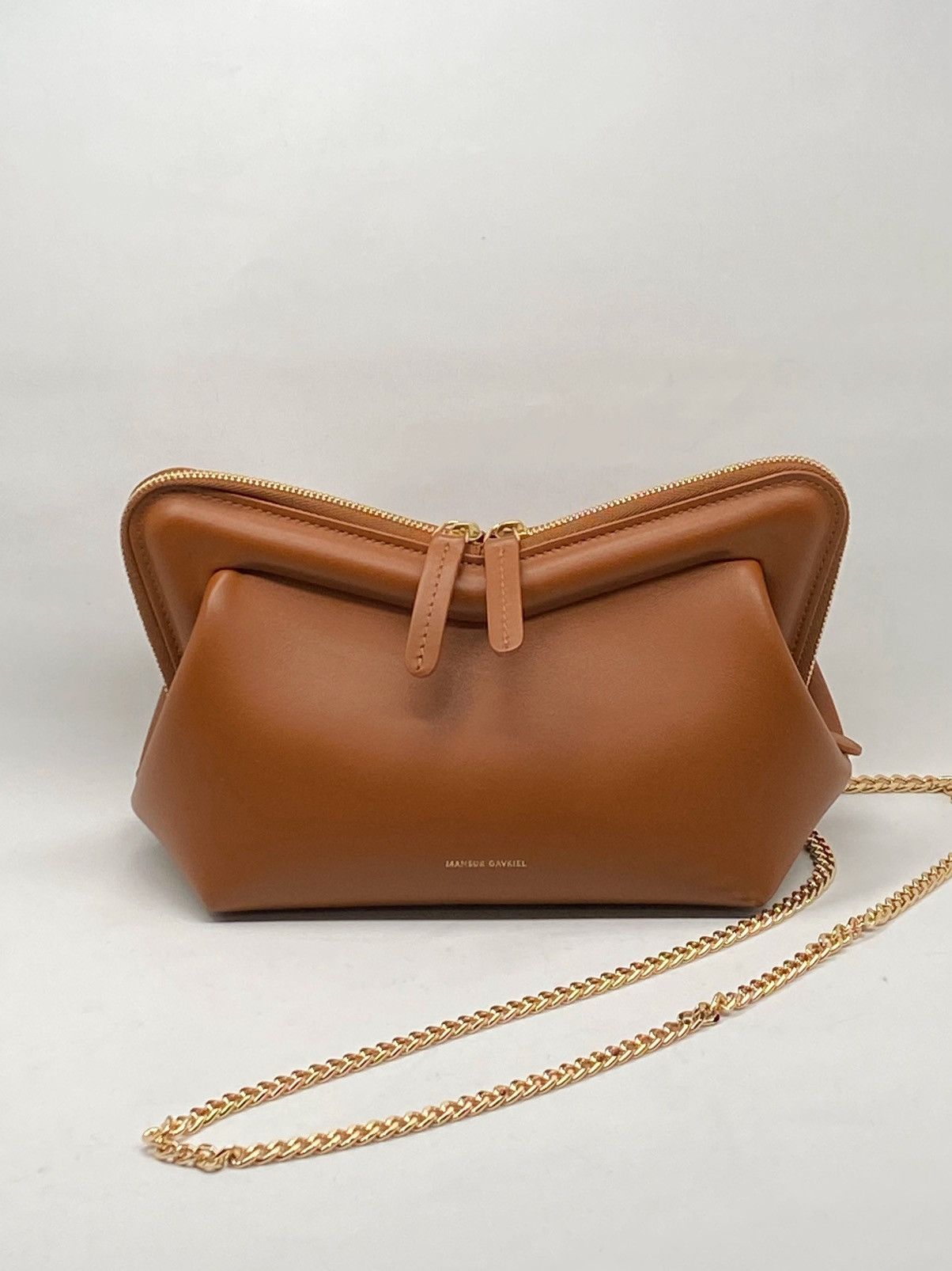 Mansur Gavriel Mansur Gavriel Mini M Frame Leather Crossbody Bag Size ONE SIZE - 4 Thumbnail