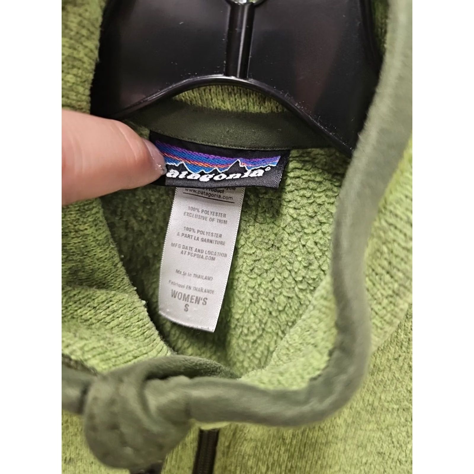 Patagonia Patagonia Women's Better Sweater Jacket Lemon Lime Green Small Outdoors Jacket Women Slim? (rephrase) Size S / US 4 / IT 40 - 4 Thumbnail